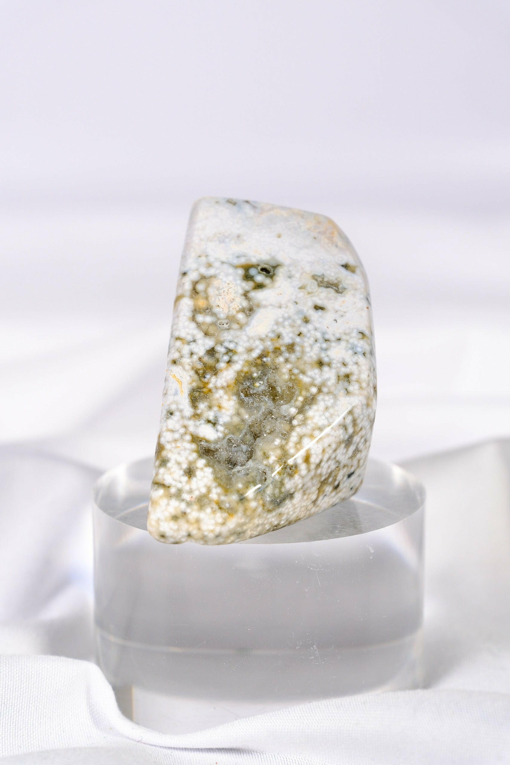 Ocean Jasper Freeform Healing Crystal.