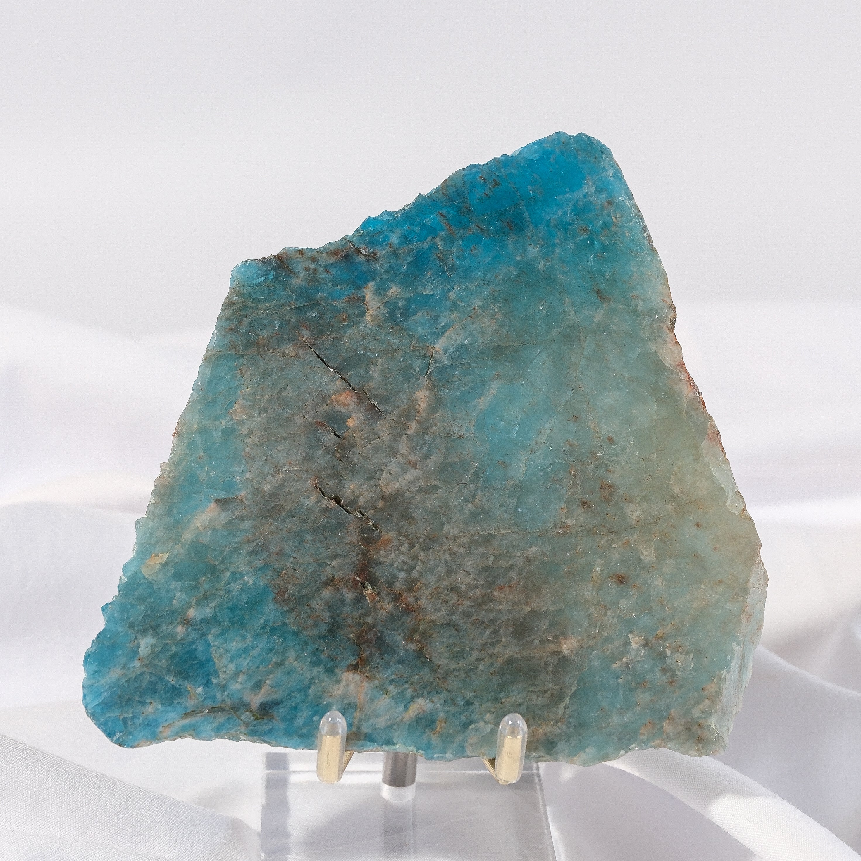 Blue Apatite Slab