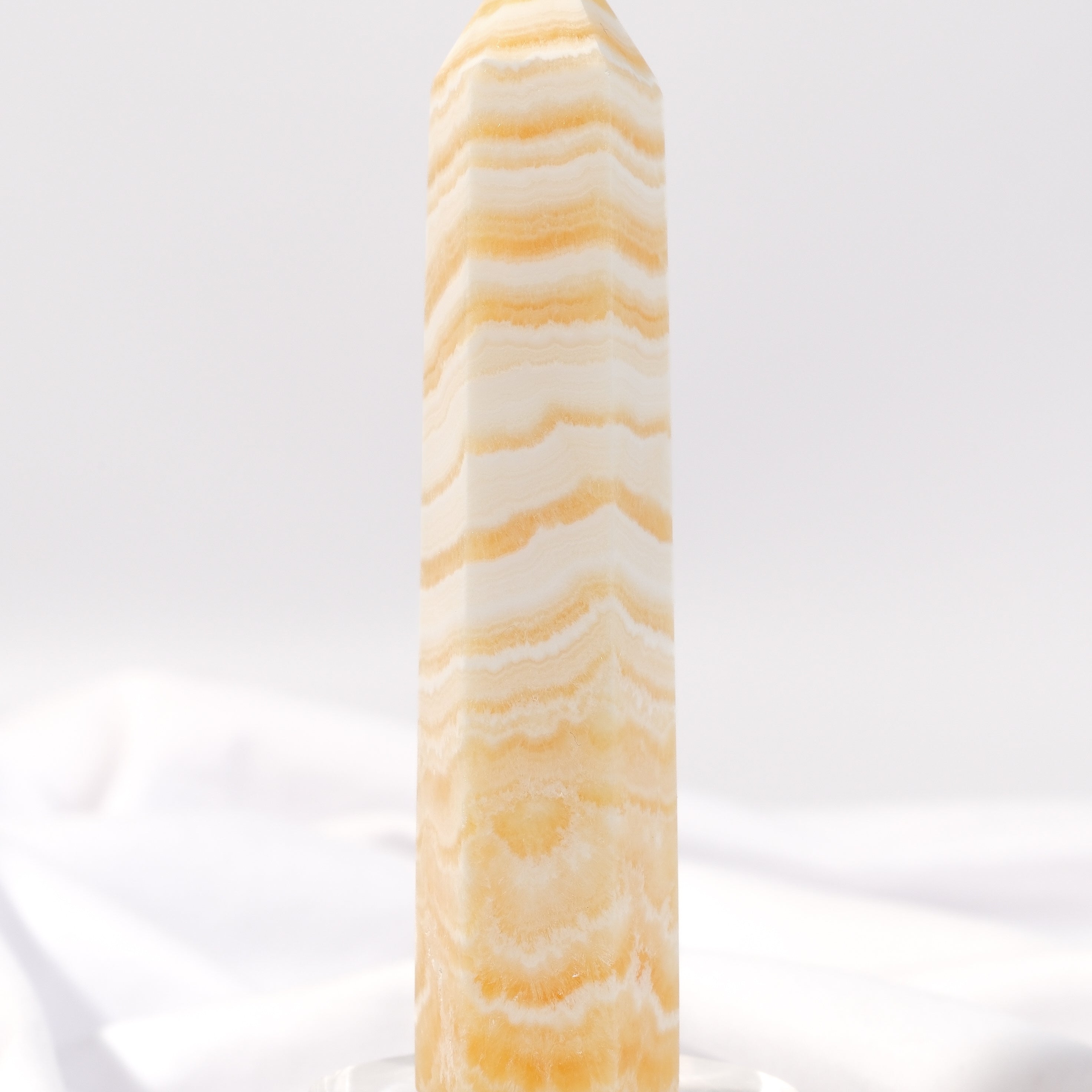 Orange Calcite Tower