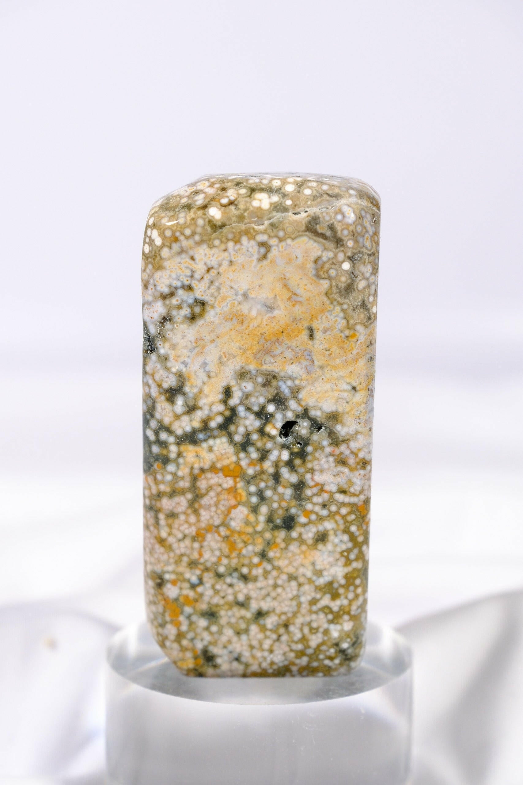 Ocean Jasper Freeform Healing Crystal.