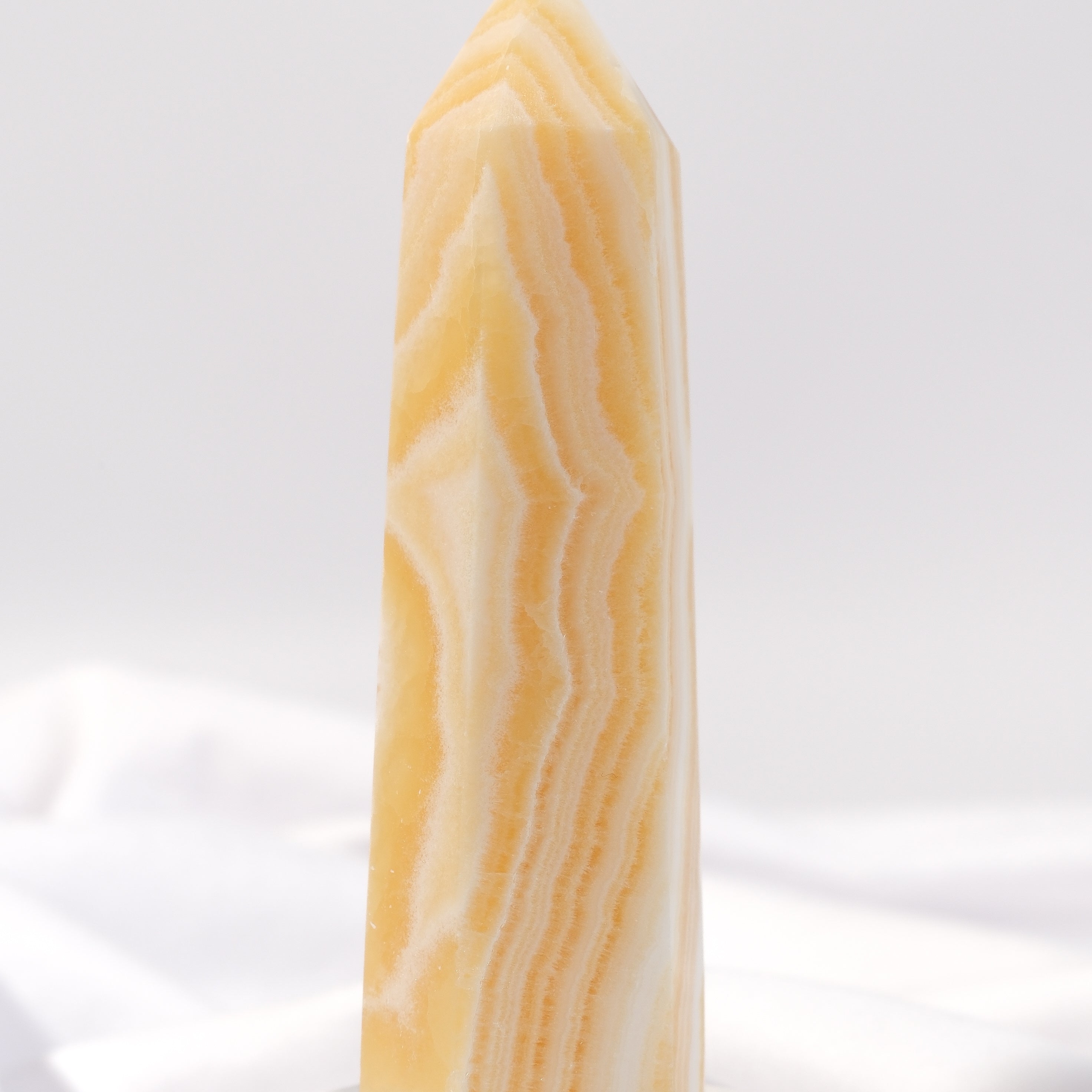 Orange Calcite Tower