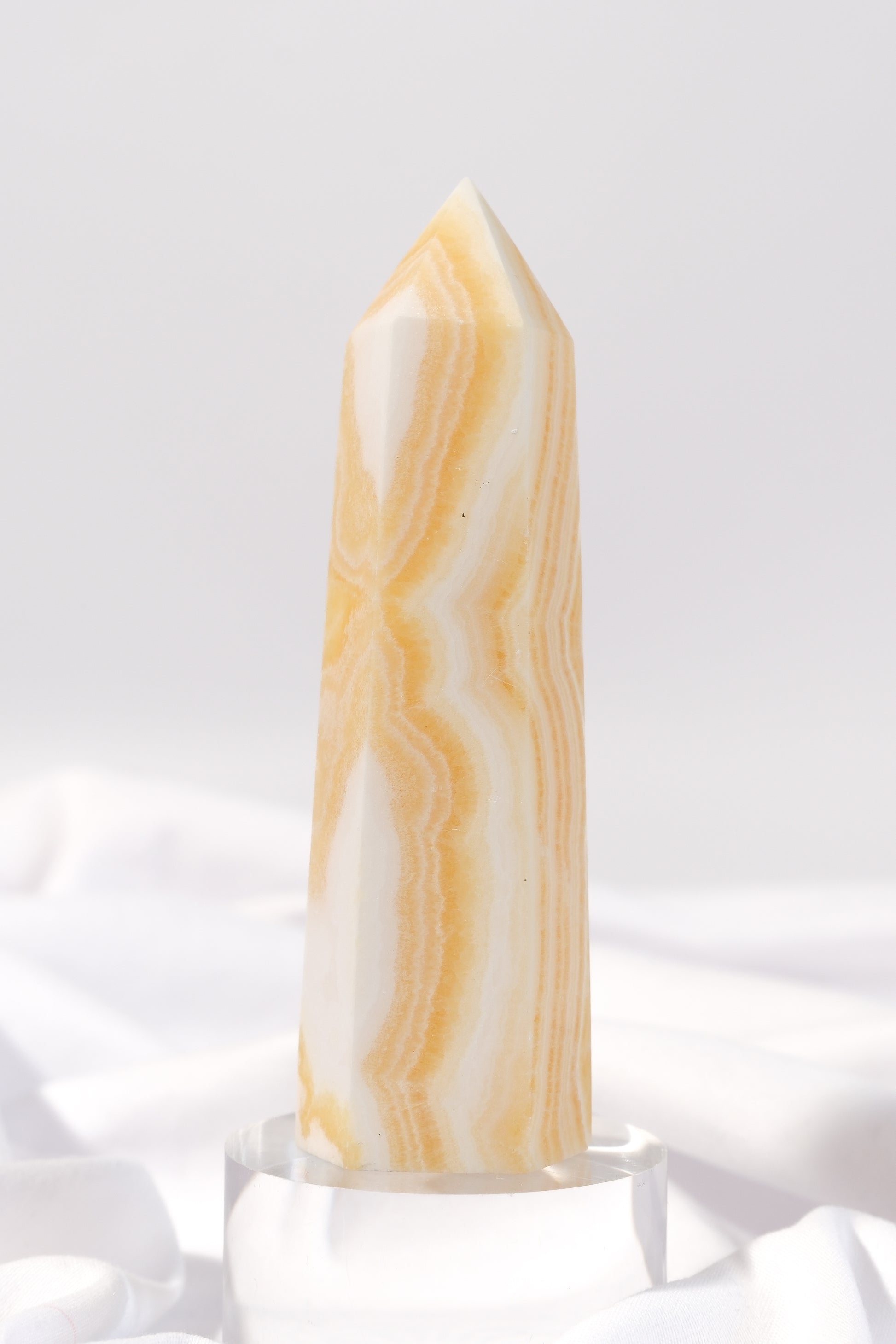 Orange Calcite Tower