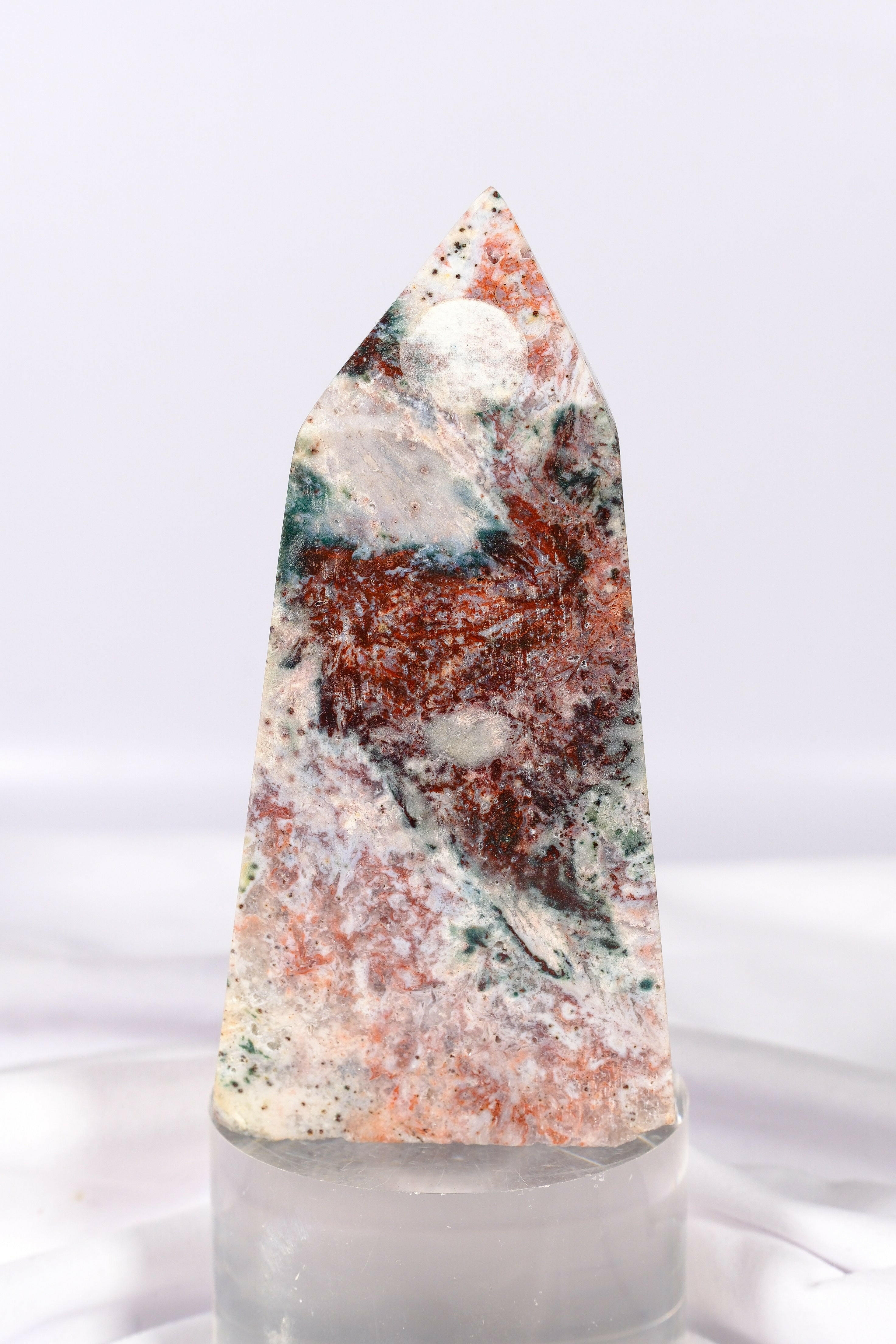 Jasper Tower Healing Crystal.