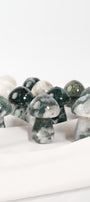 Moss Agate Mushroom