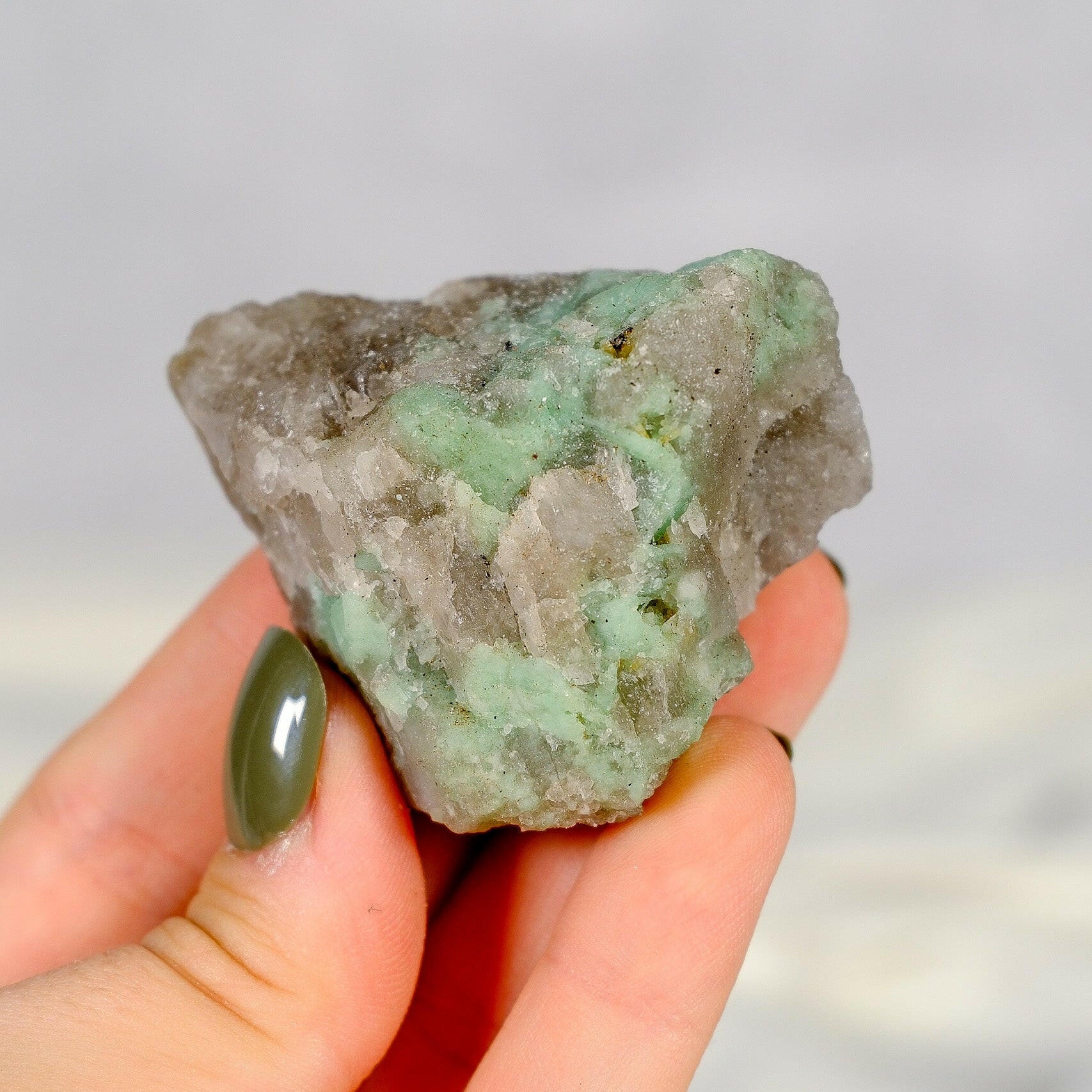 Emerald Rough Healing Crystal.