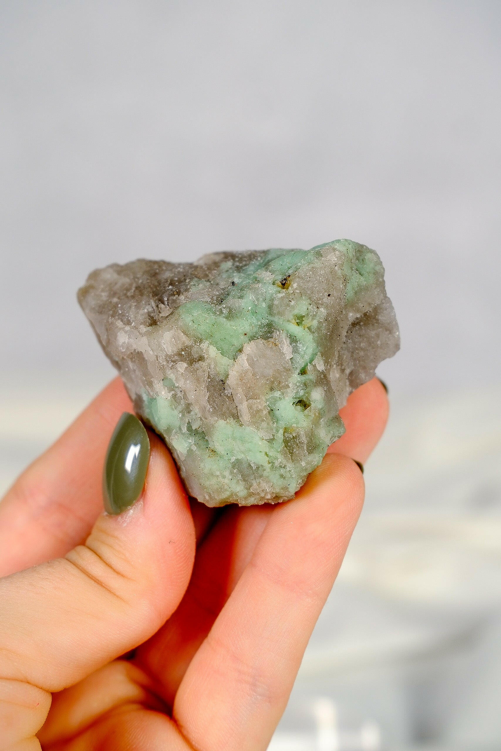 Emerald Rough Healing Crystal.