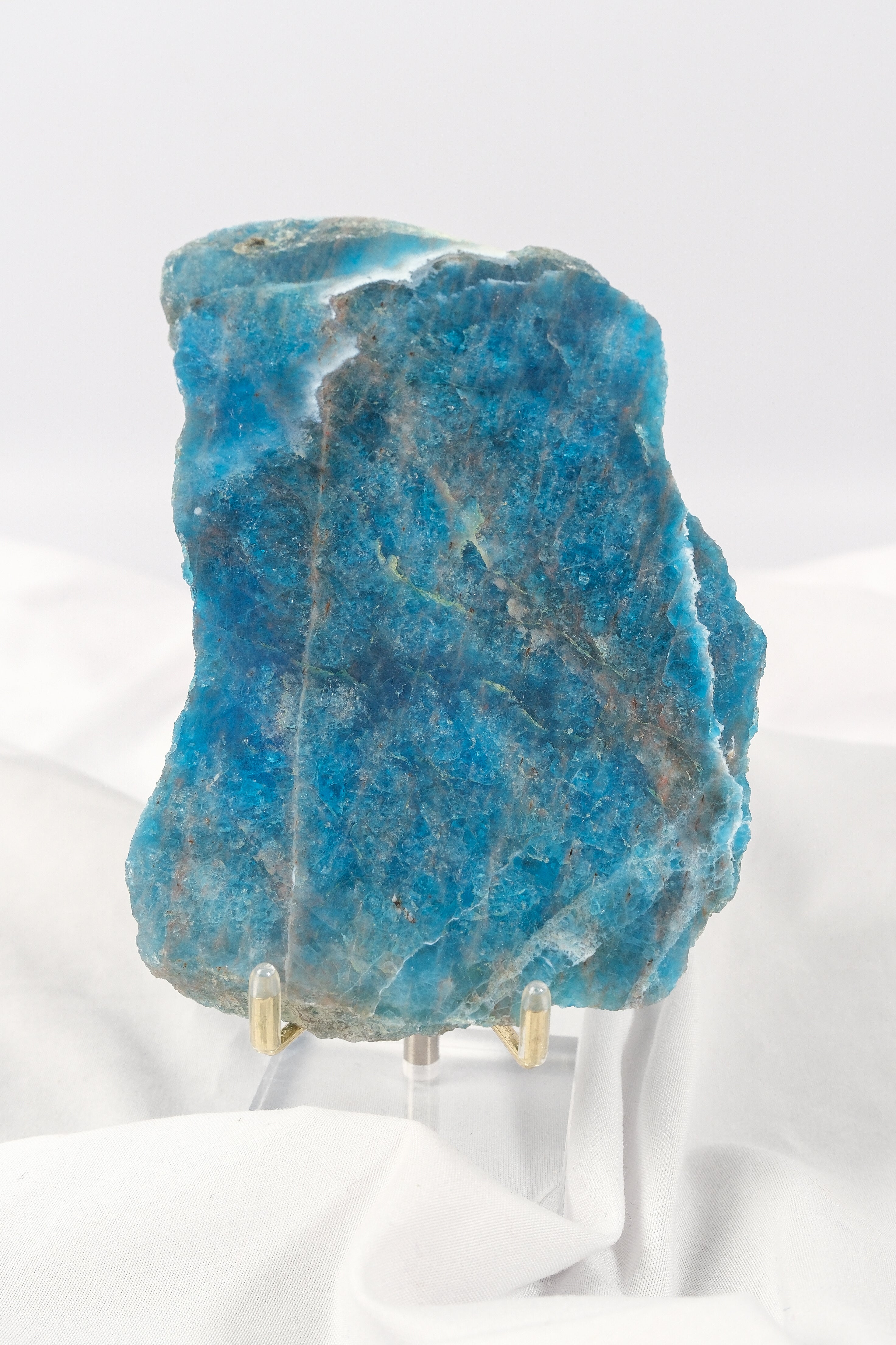 Blue Apatite Slab