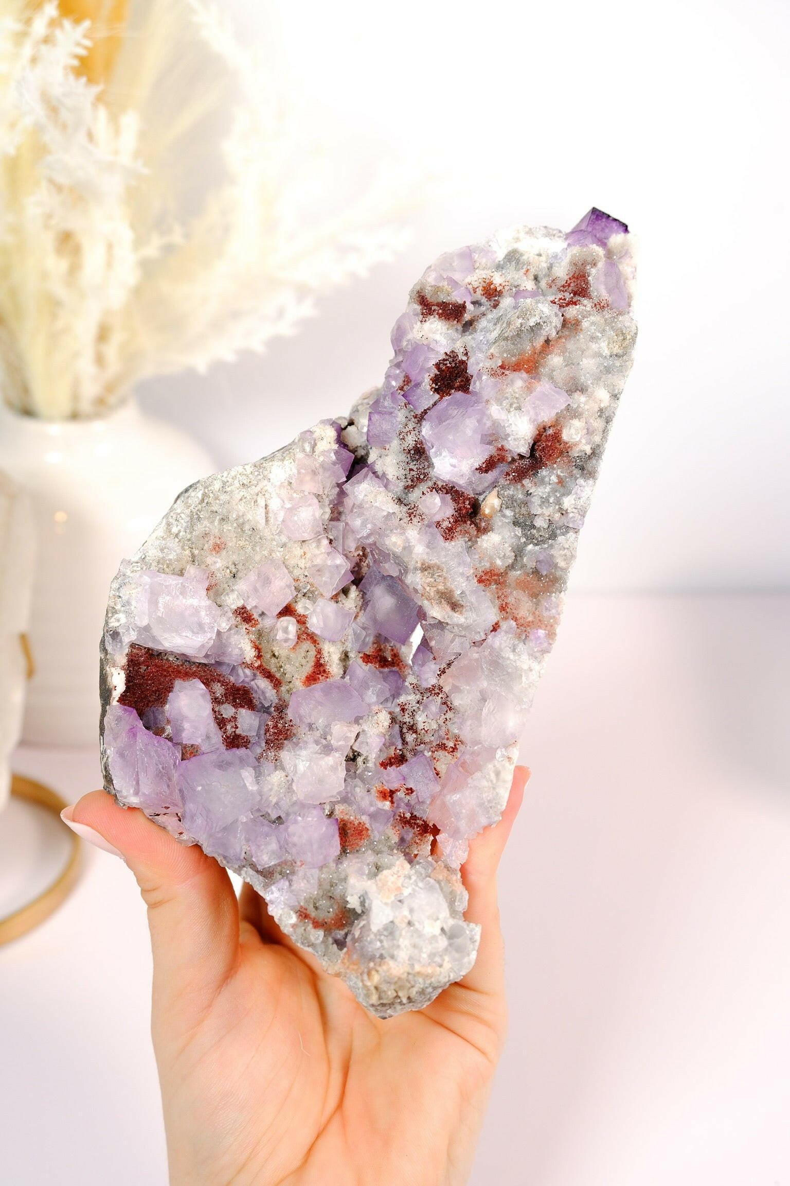 El Filo Fluorite Cluster Healing Crystal.