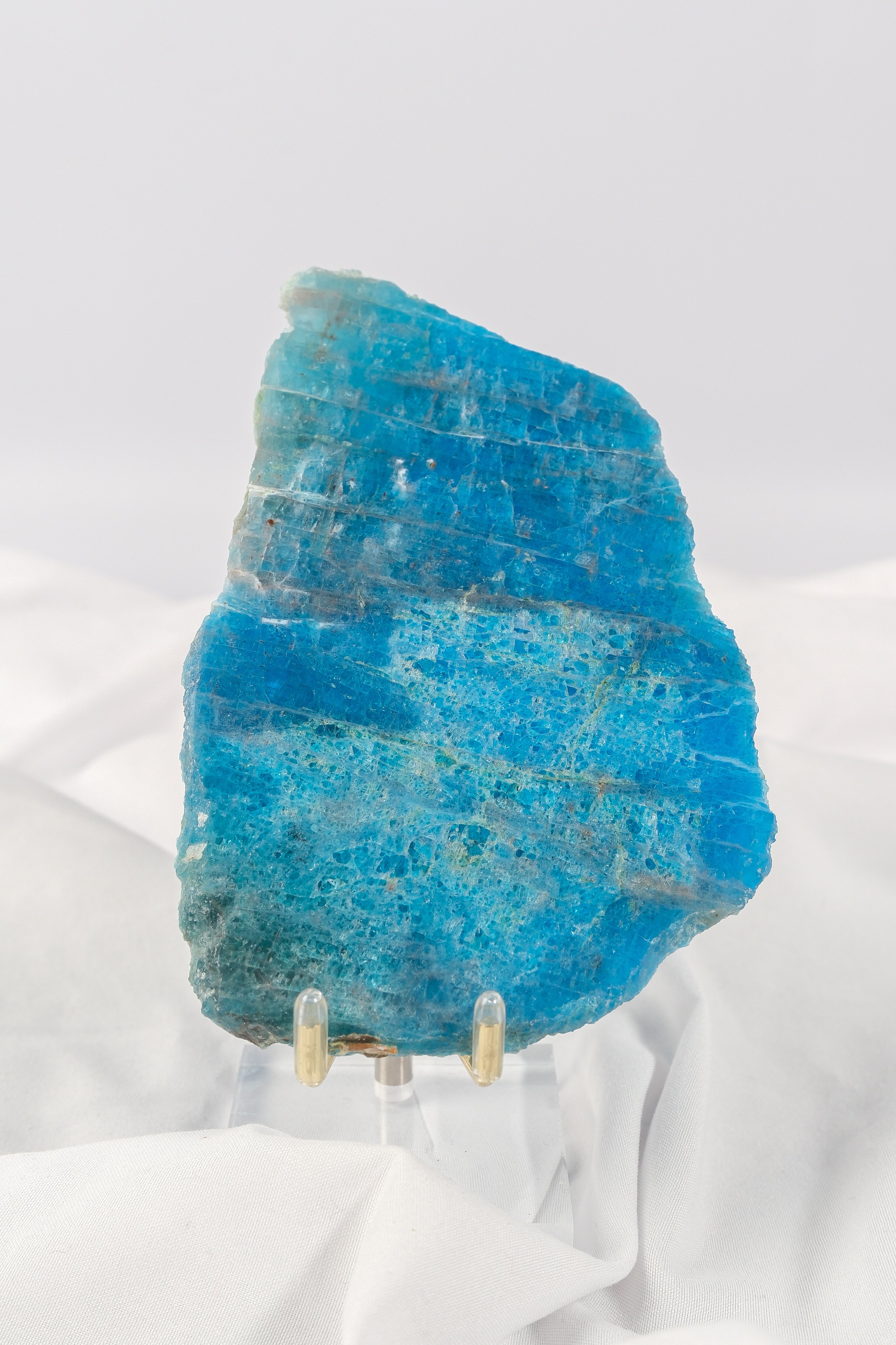 Blue Apatite Slab