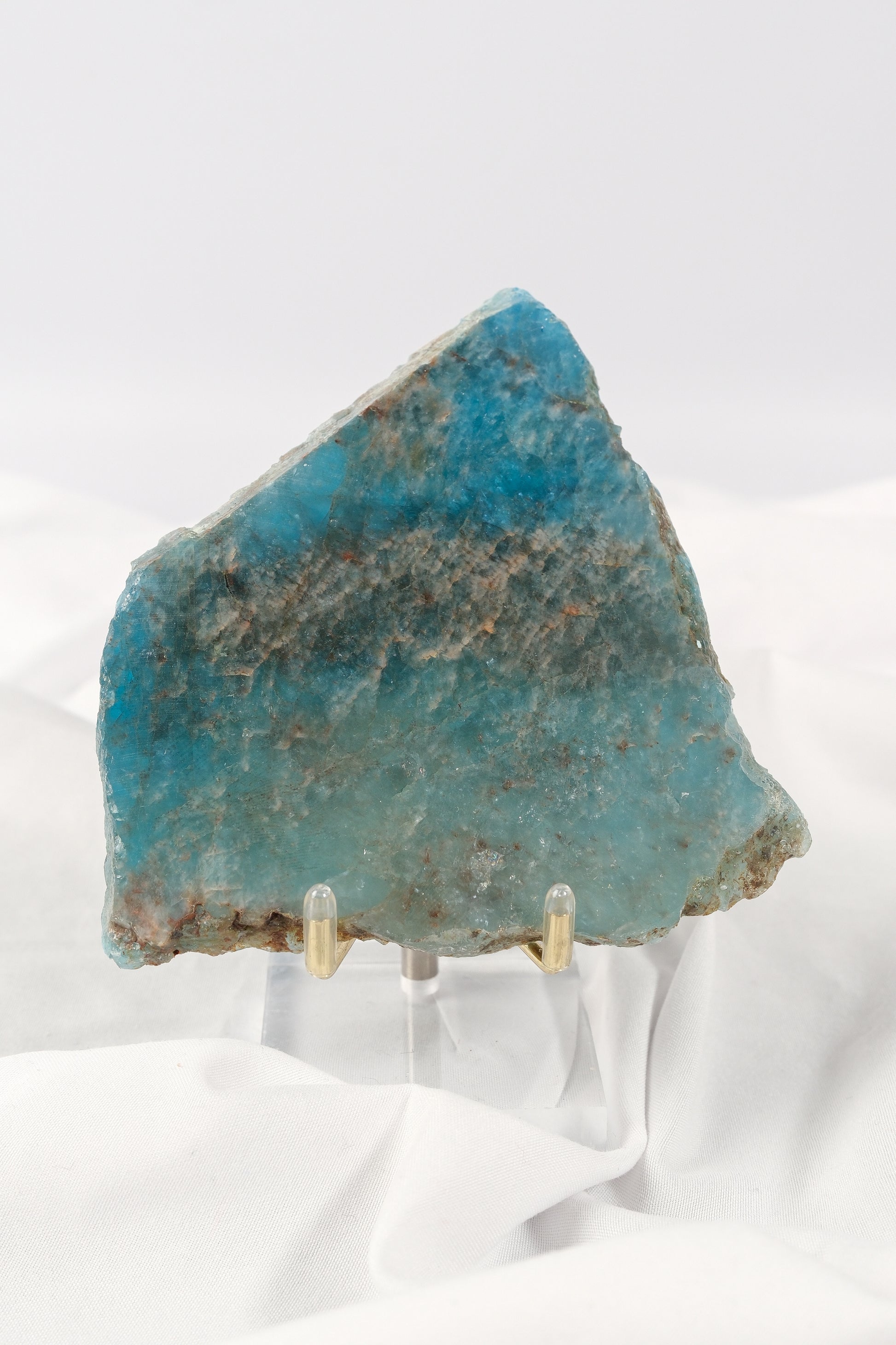 Blue Apatite Slab
