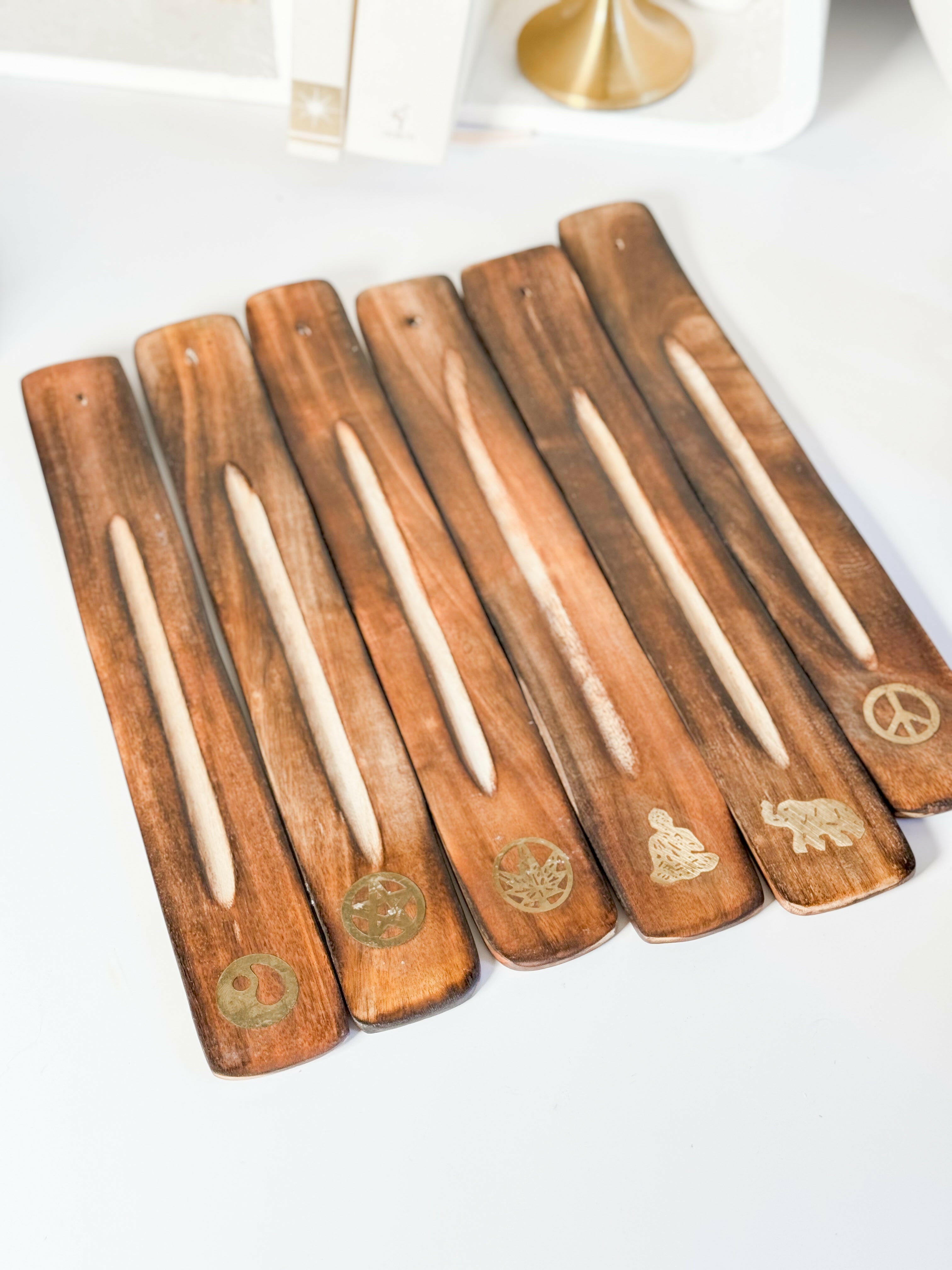 Incense Holder - Choose your own Healing Crystal.