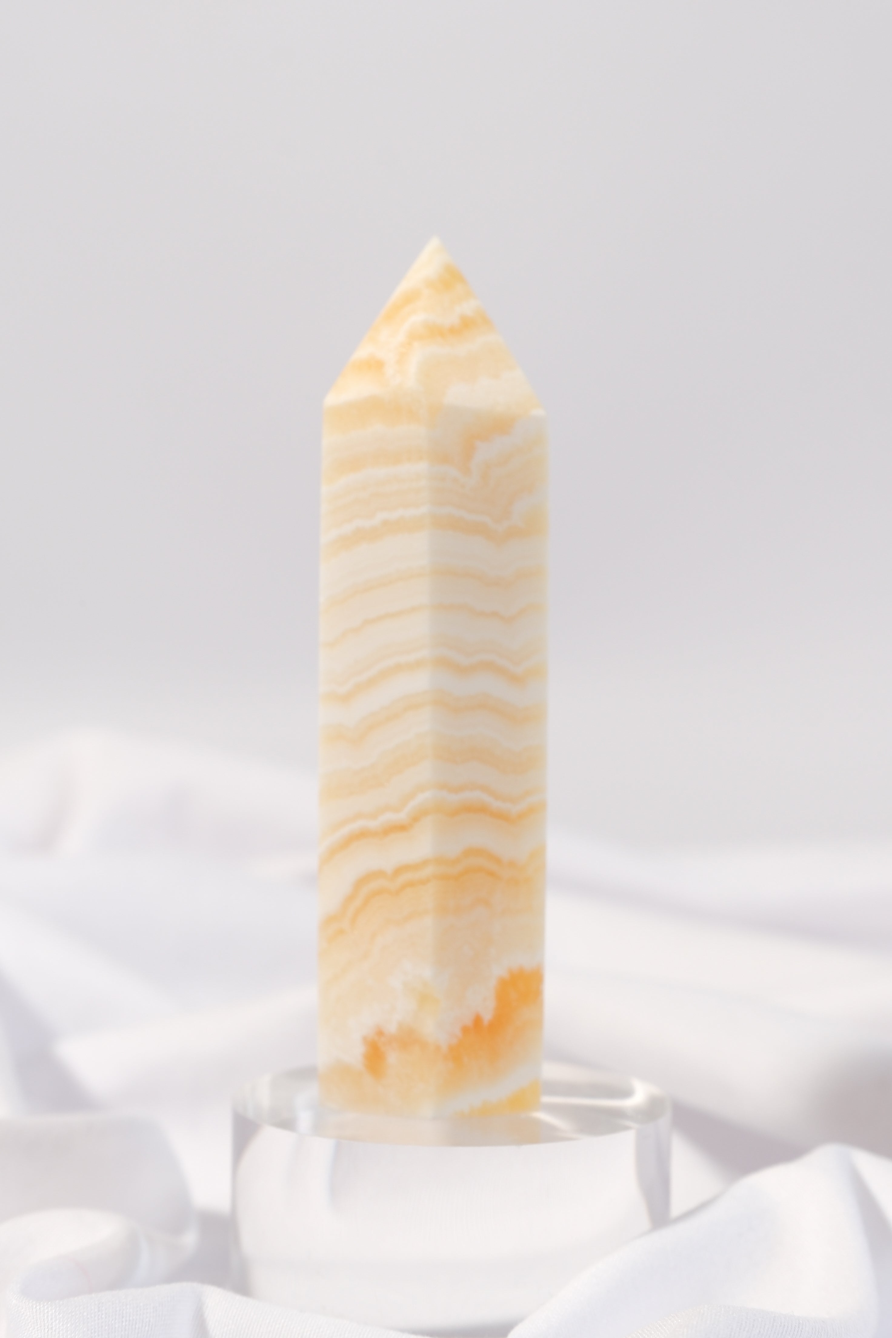 Orange Calcite Tower