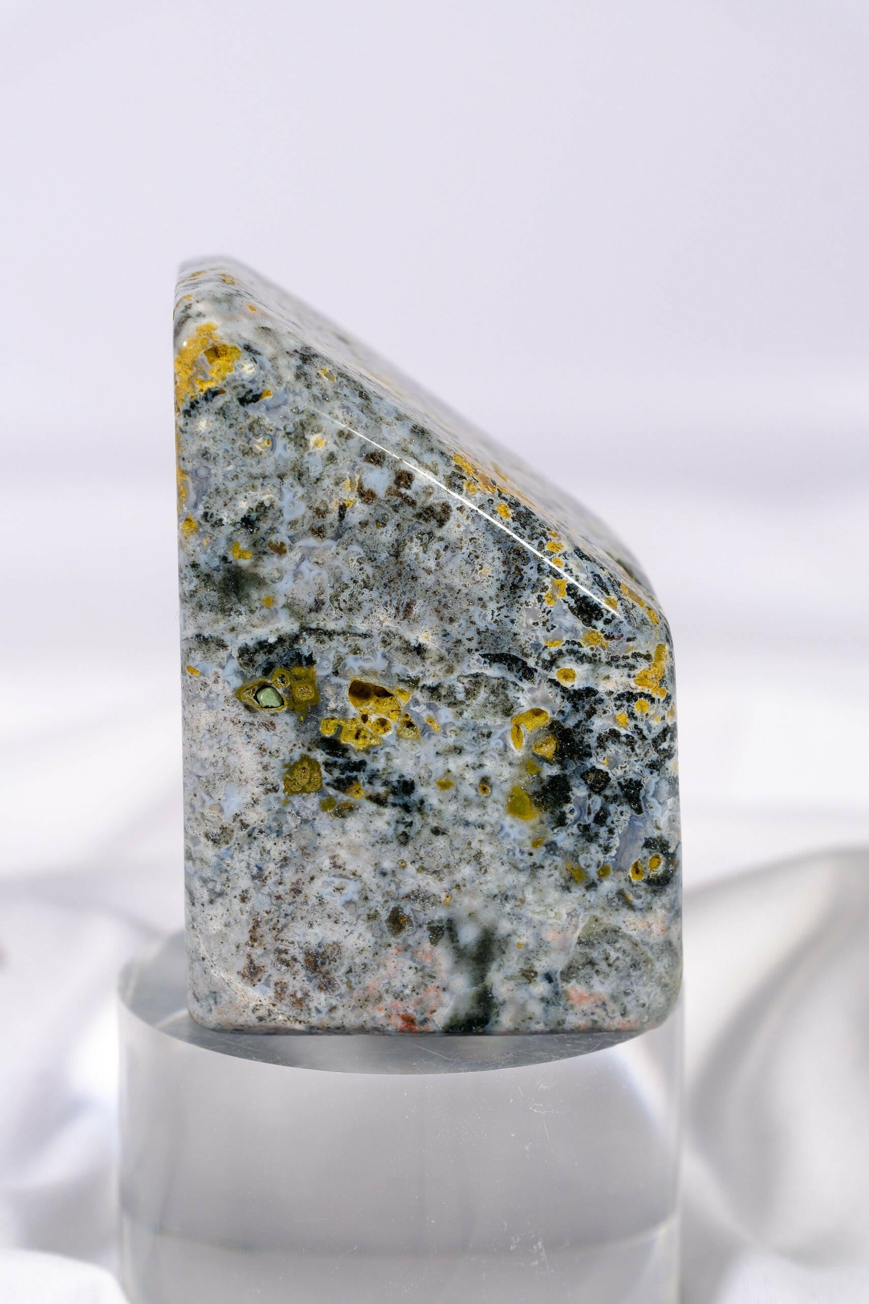 Ocean Jasper Freeform Healing Crystal.