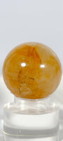 Golden Healer Sphere Healing Crystal.