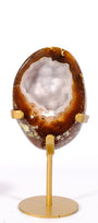 Agate Geode on Stand