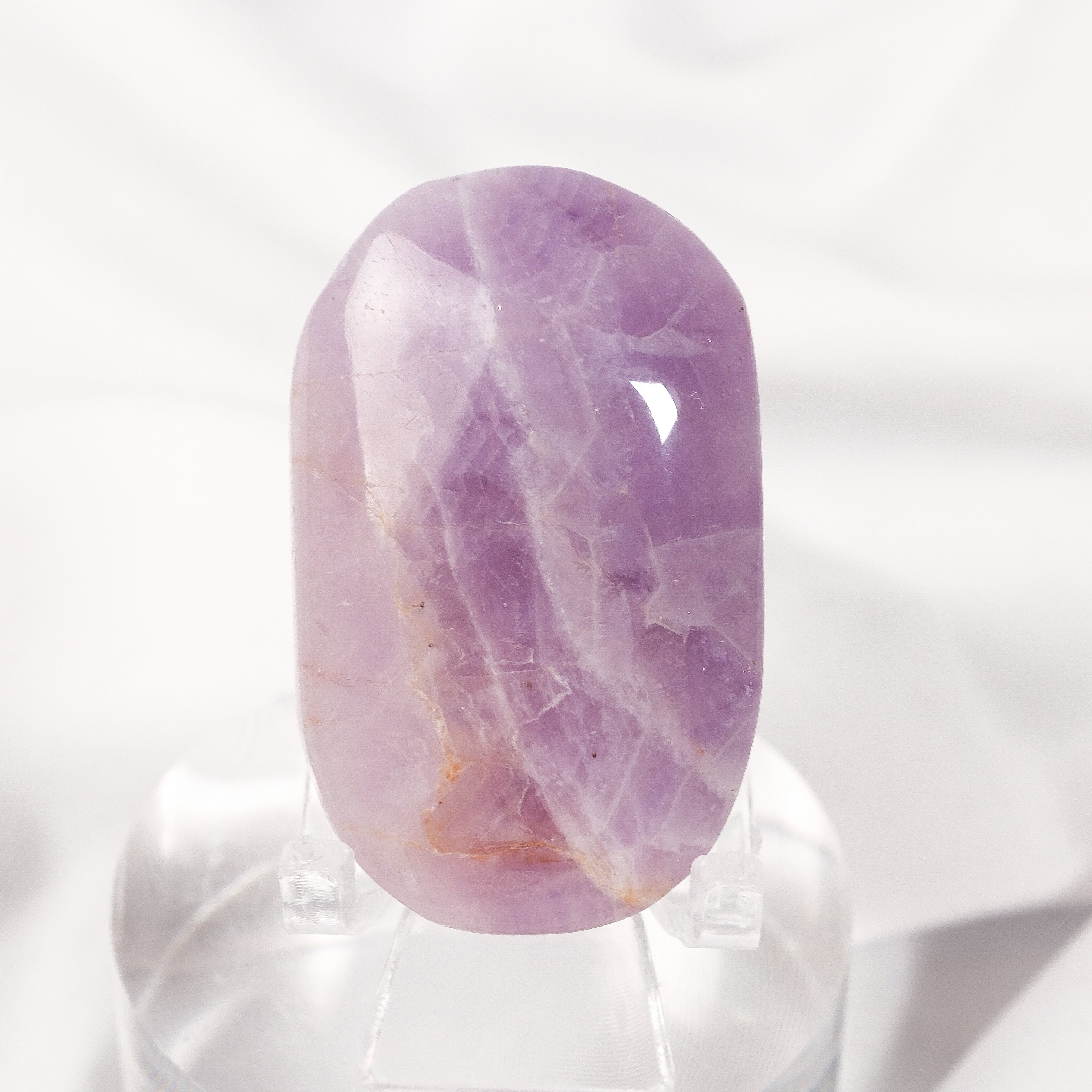 Amethyst Lace Agate Palmstone