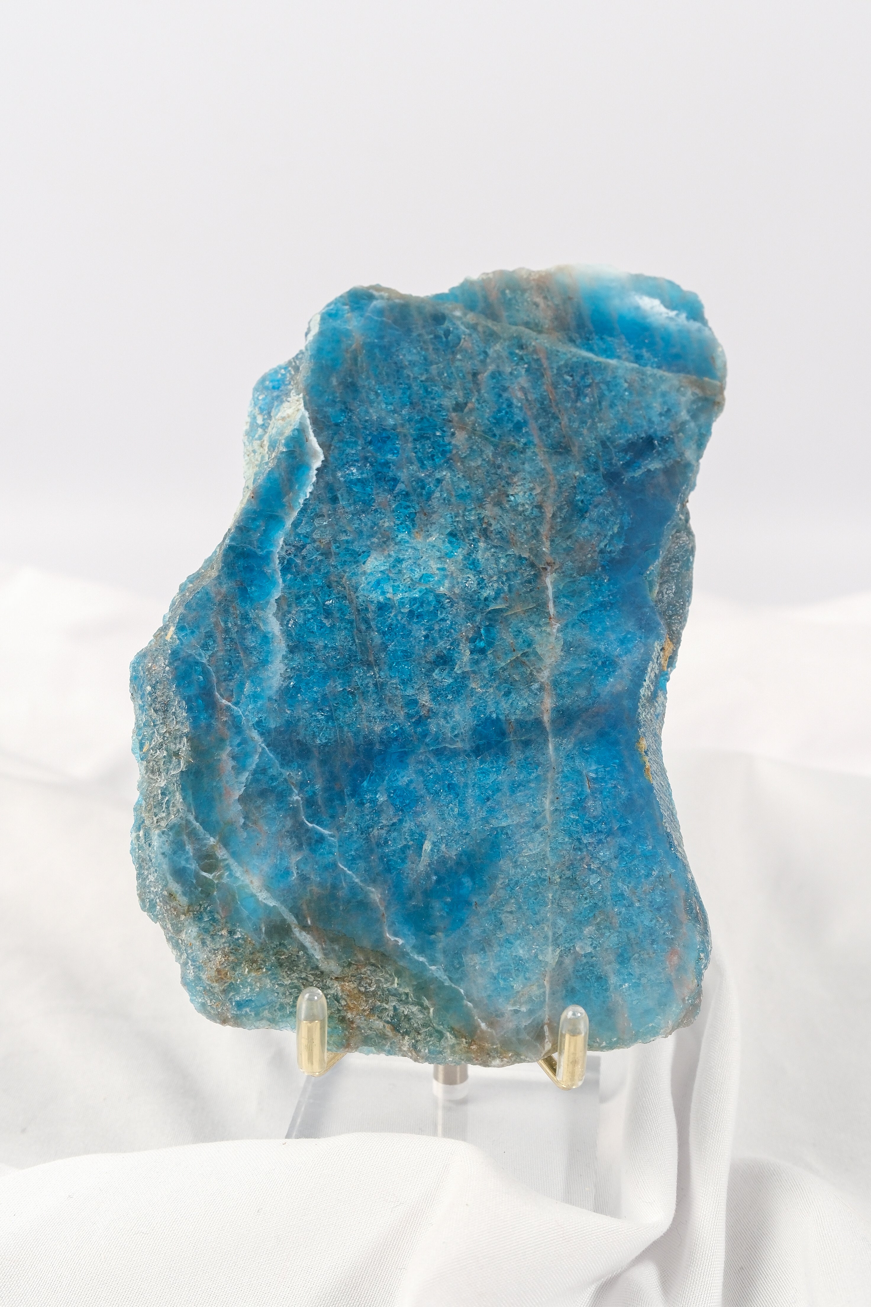 Blue Apatite Slab