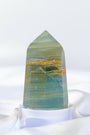Blue Onyx Tower Healing Crystal.