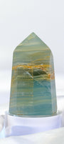 Blue Onyx Tower Healing Crystal.