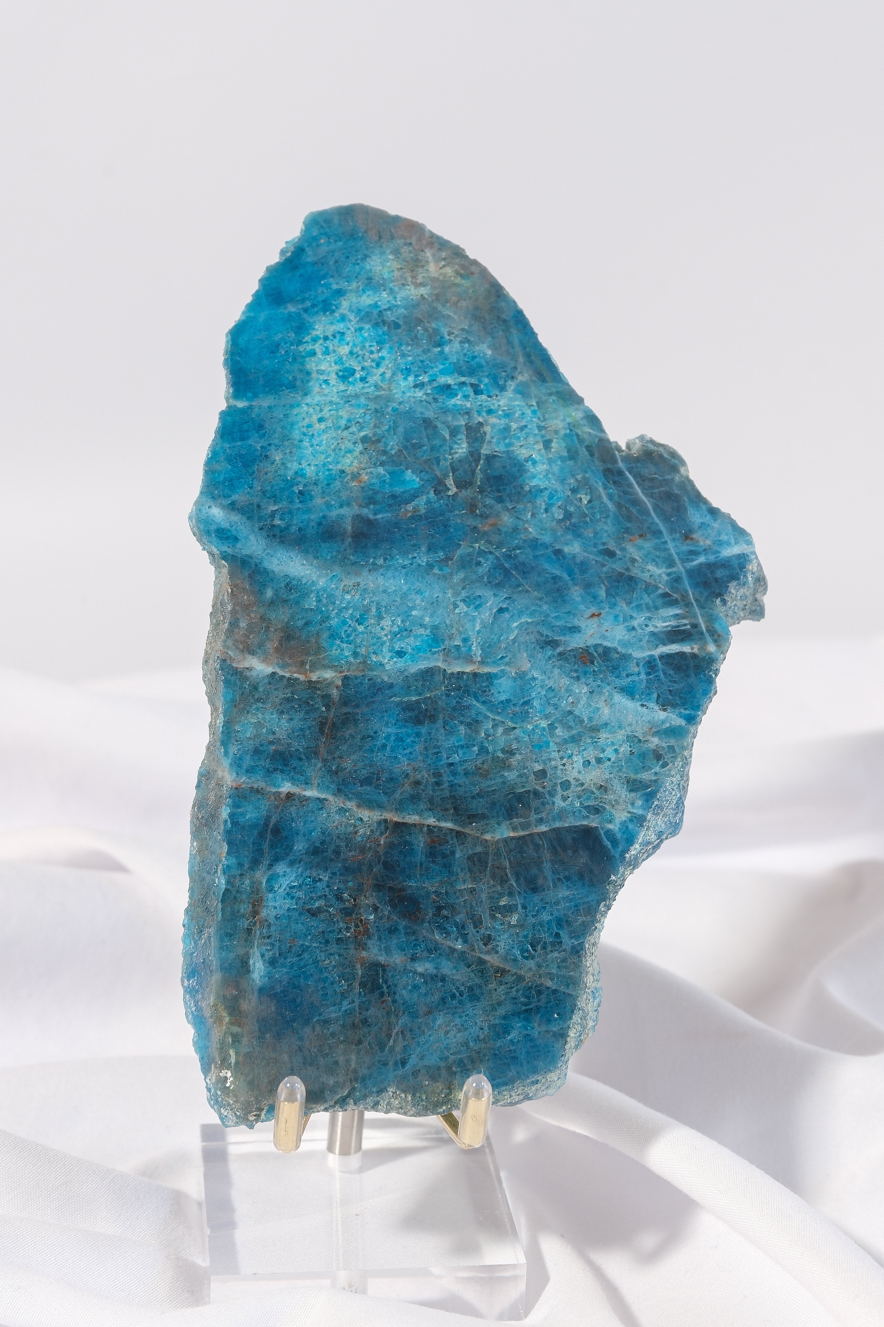 Blue Apatite Slab