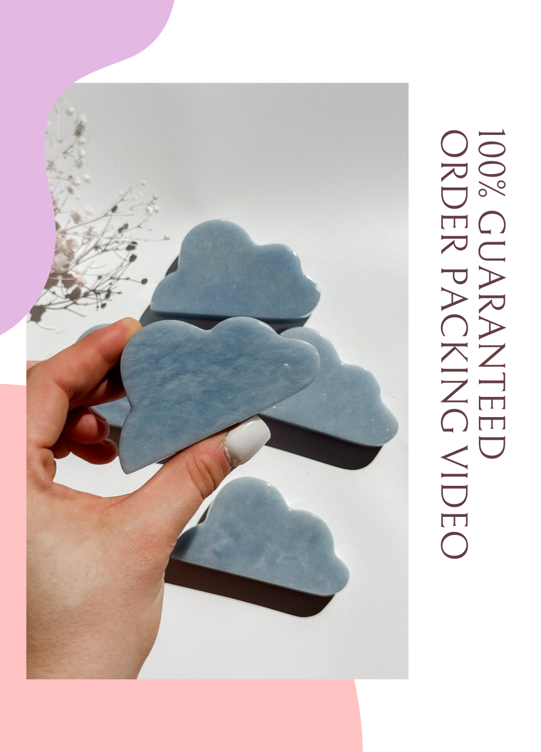 100% guaranteed tiktok packing video Healing Crystal.