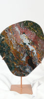 Sea Jasper/Agate Slab on Stand