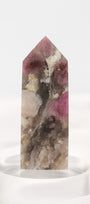 Pink Tourmaline (Rubellite) Quartz Tower