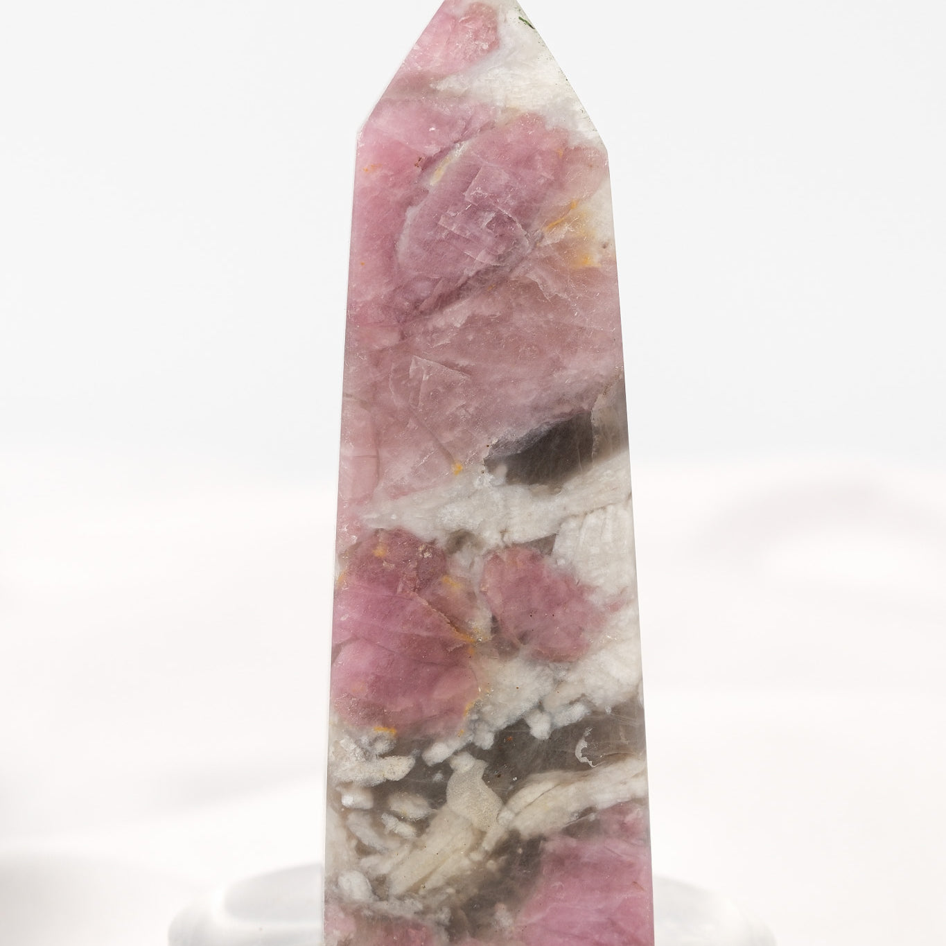 Pink Tourmaline (Rubellite) Quartz Tower