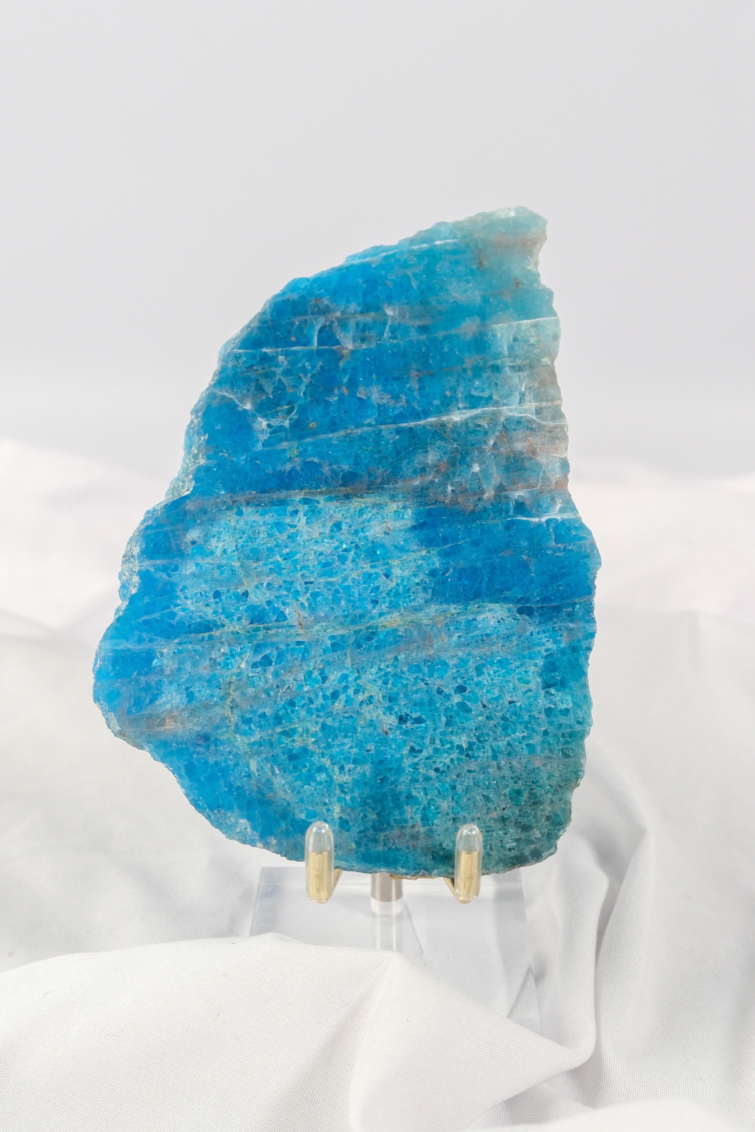 Blue Apatite Slab