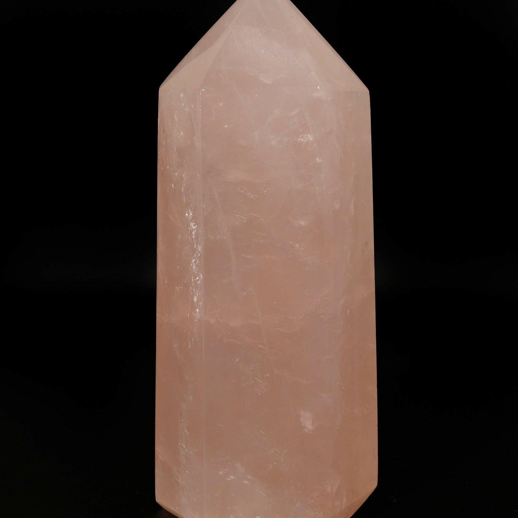 Rose Quartz Tower Healing Crystal.