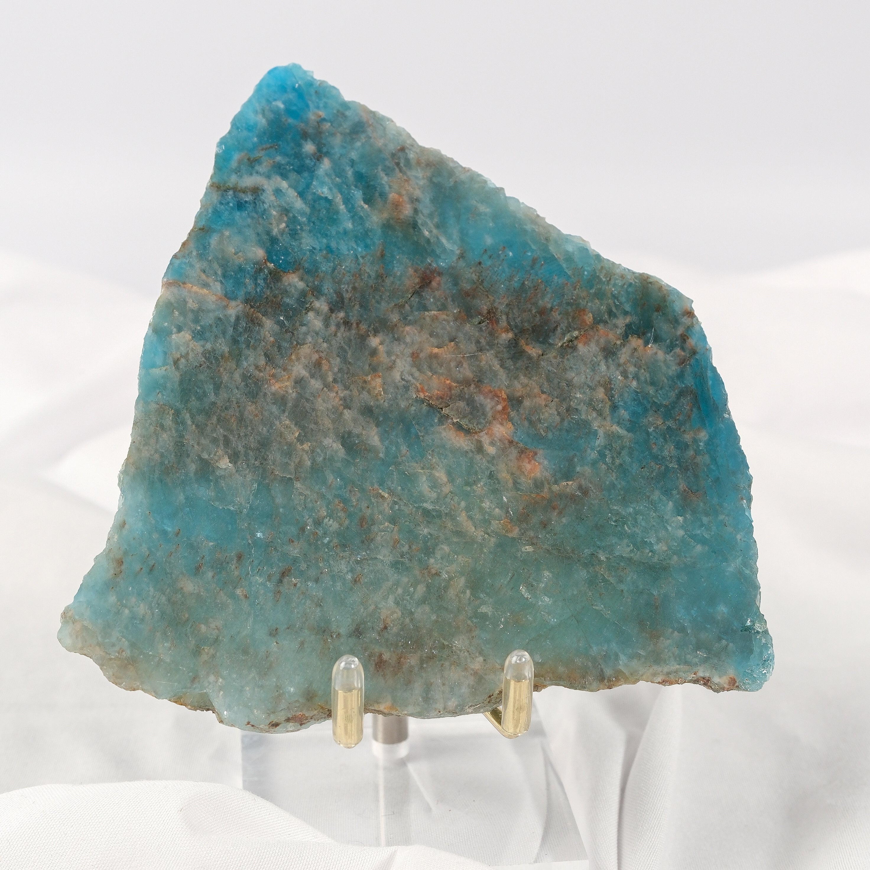 Blue Apatite Slab