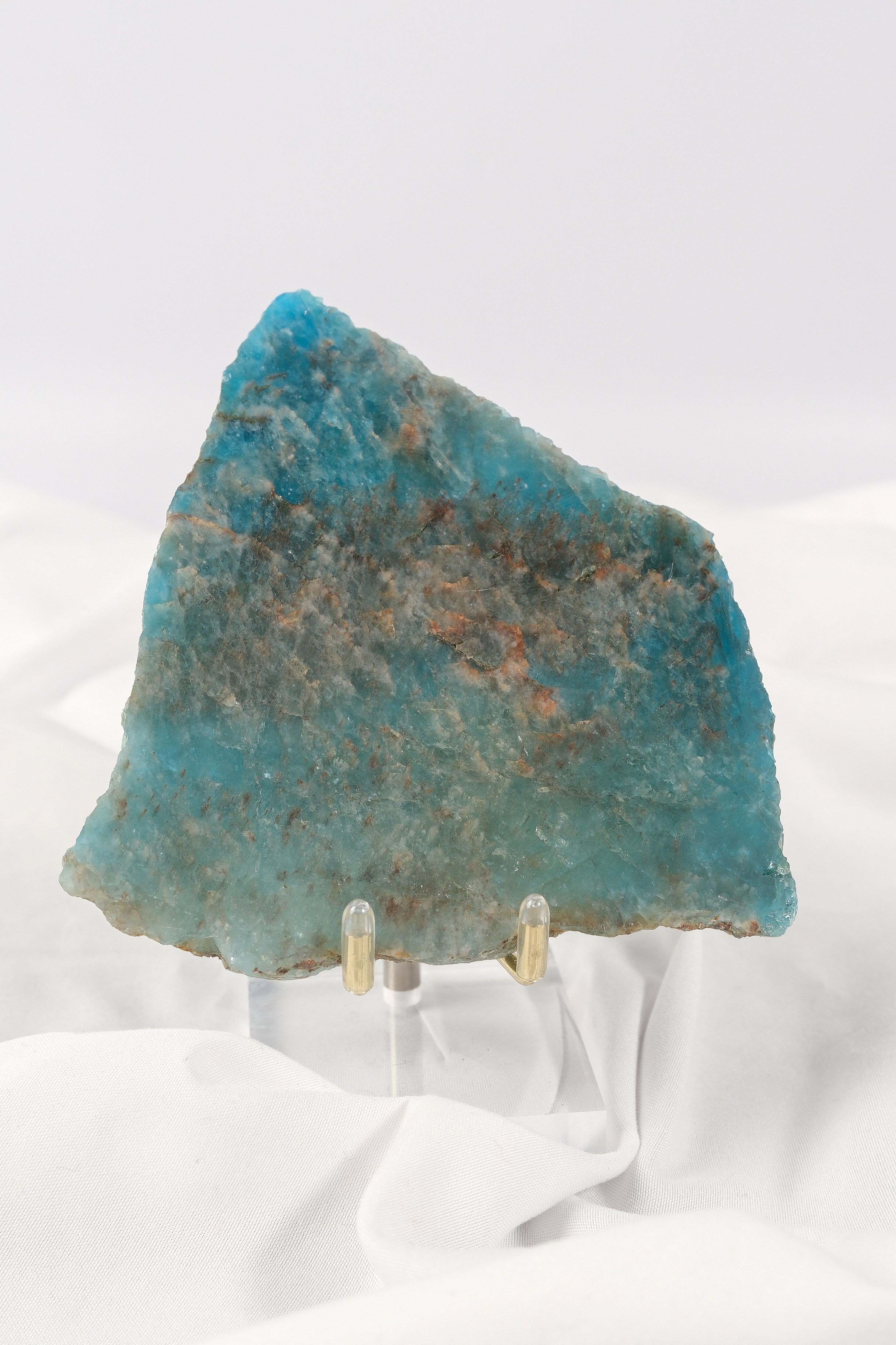 Blue Apatite Slab
