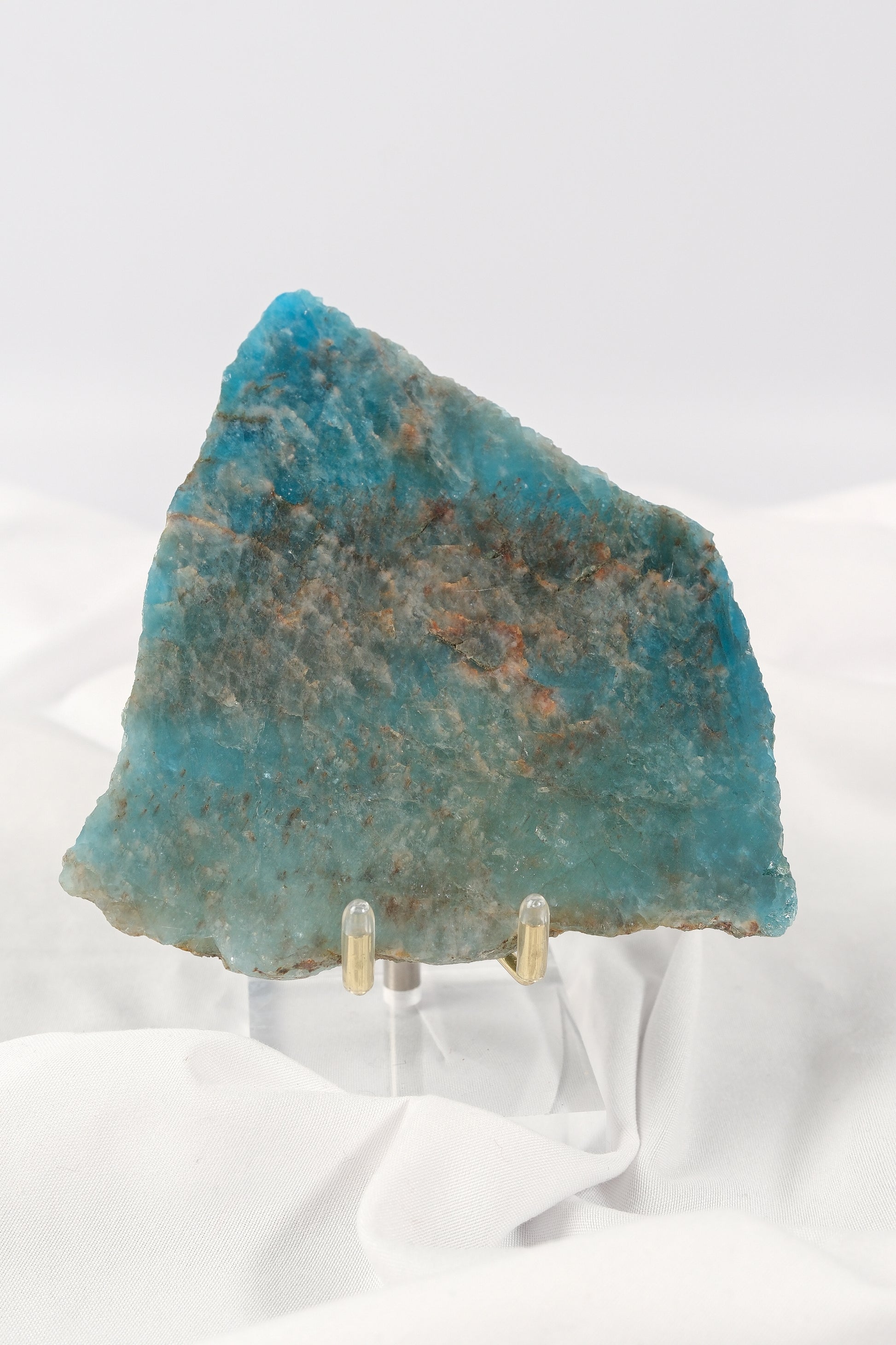 Blue Apatite Slab