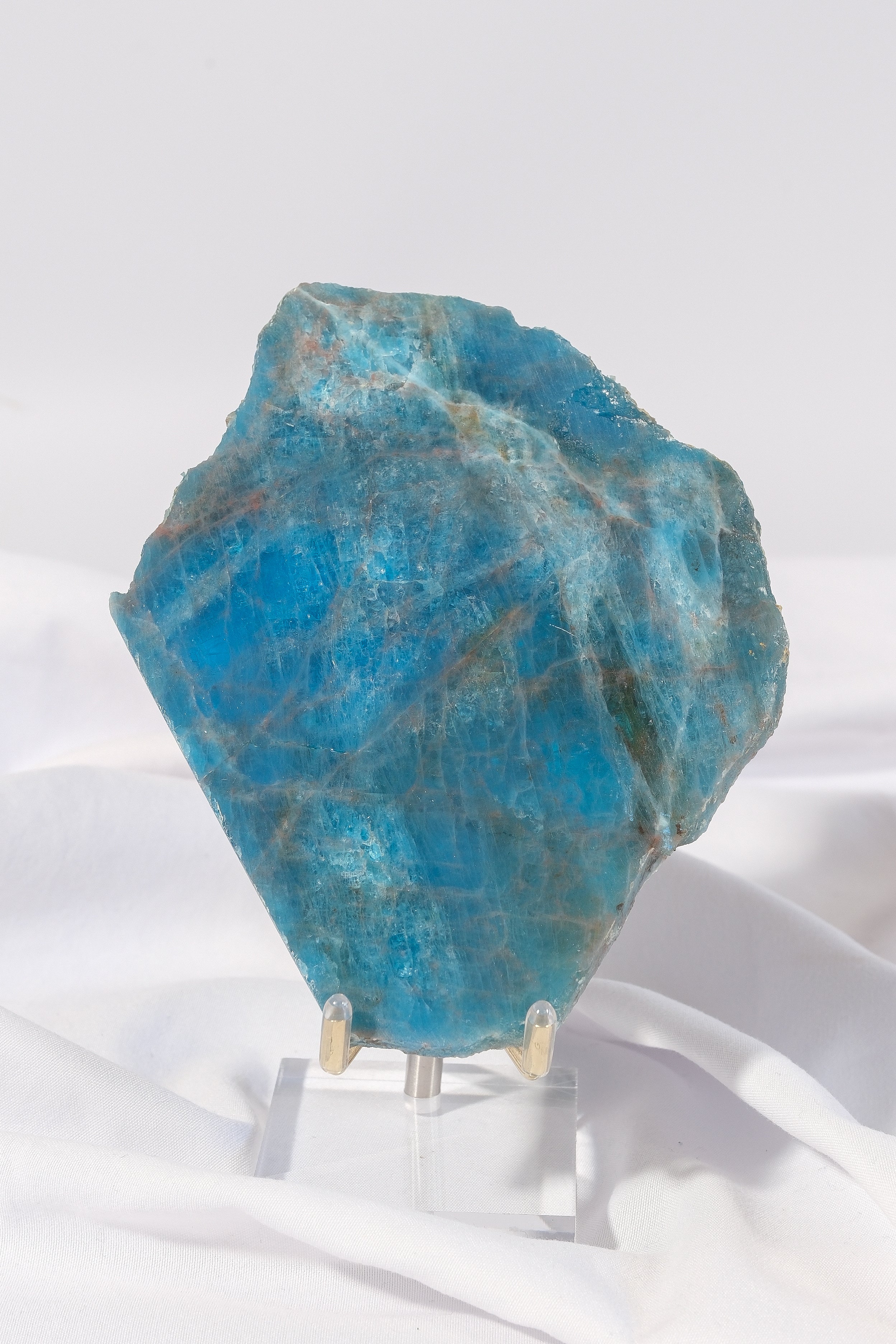 Blue Apatite Slab