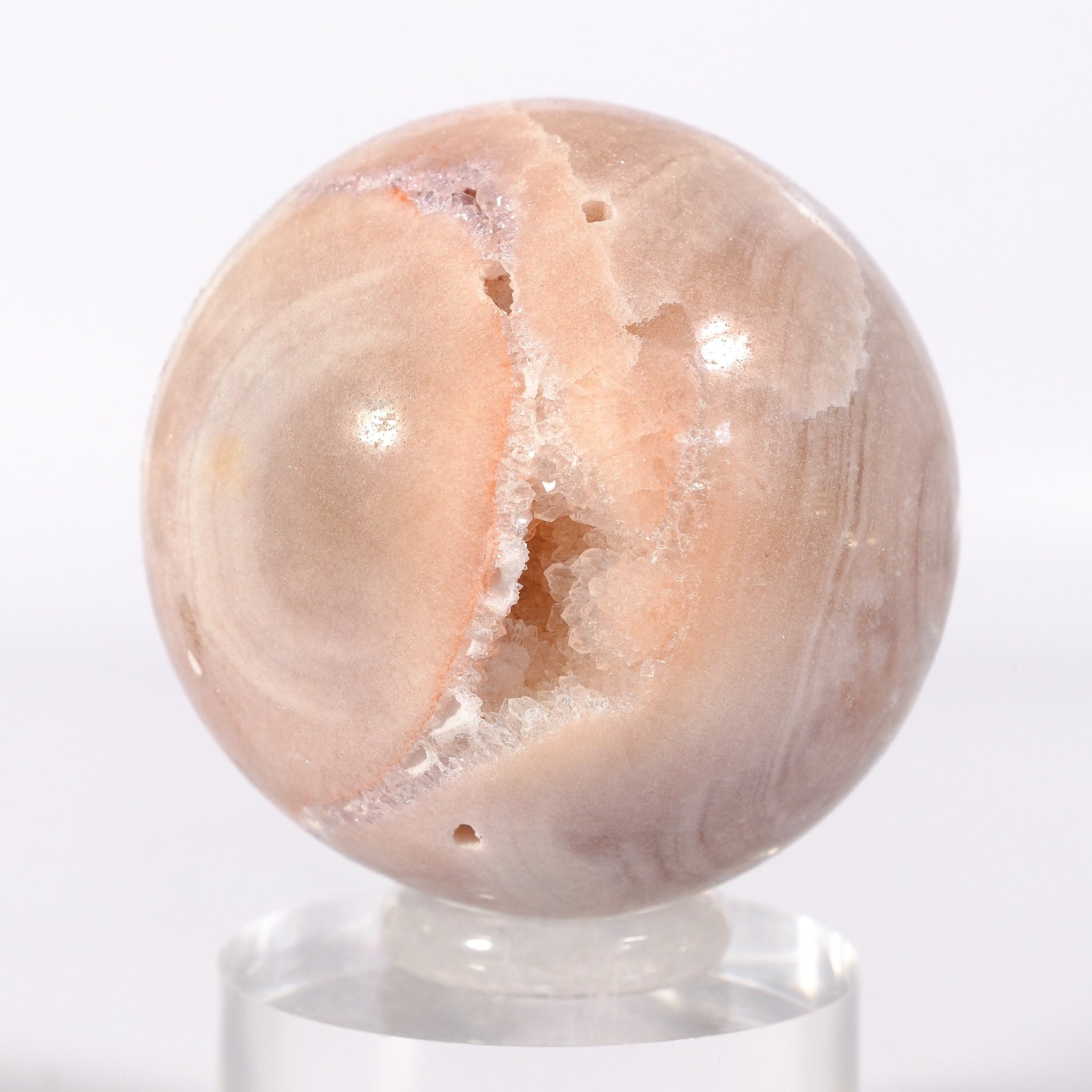 Pink Amethyst Sphere