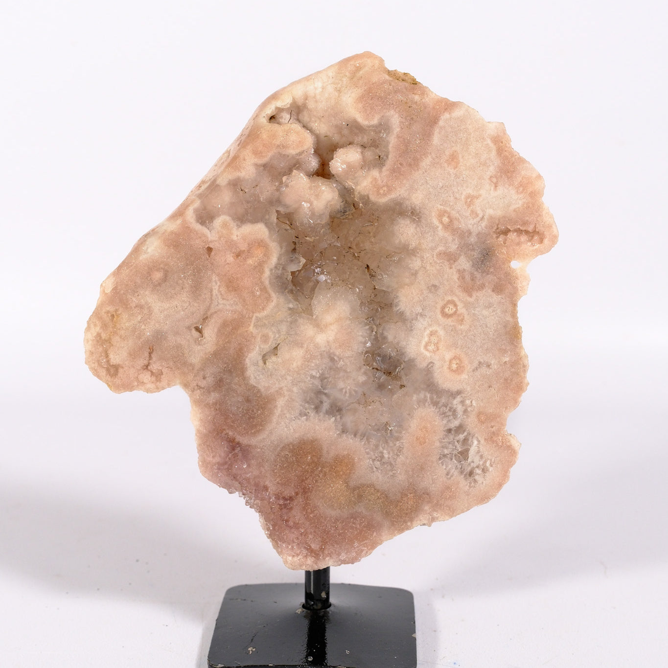 Pink Amethyst Slab on Stand