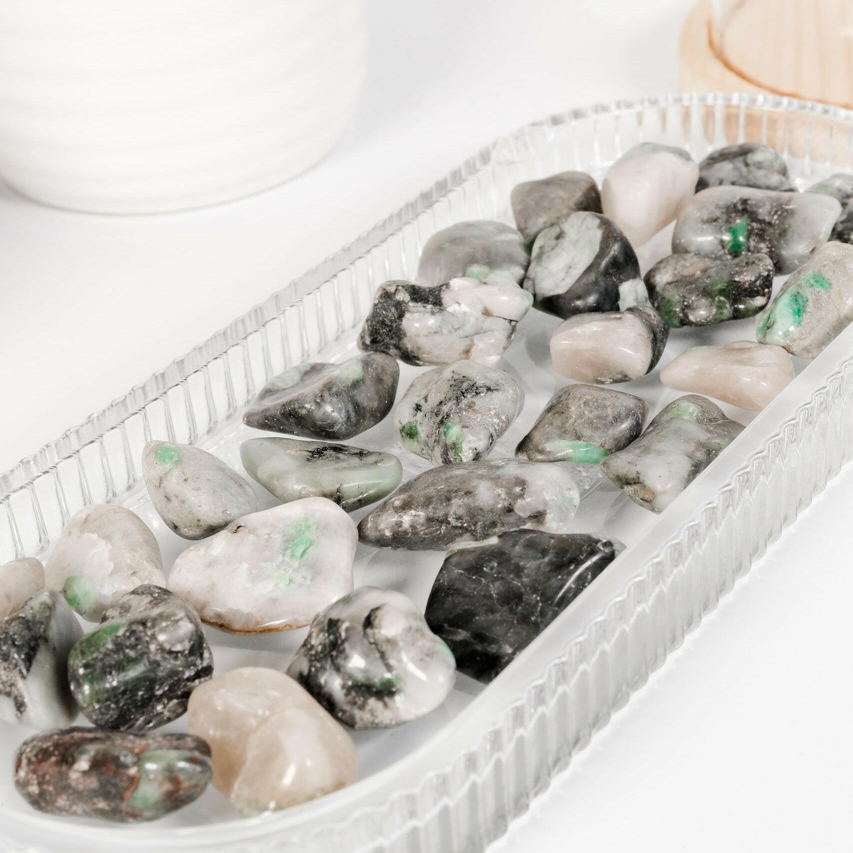 Emerald Tumble Healing Crystal.