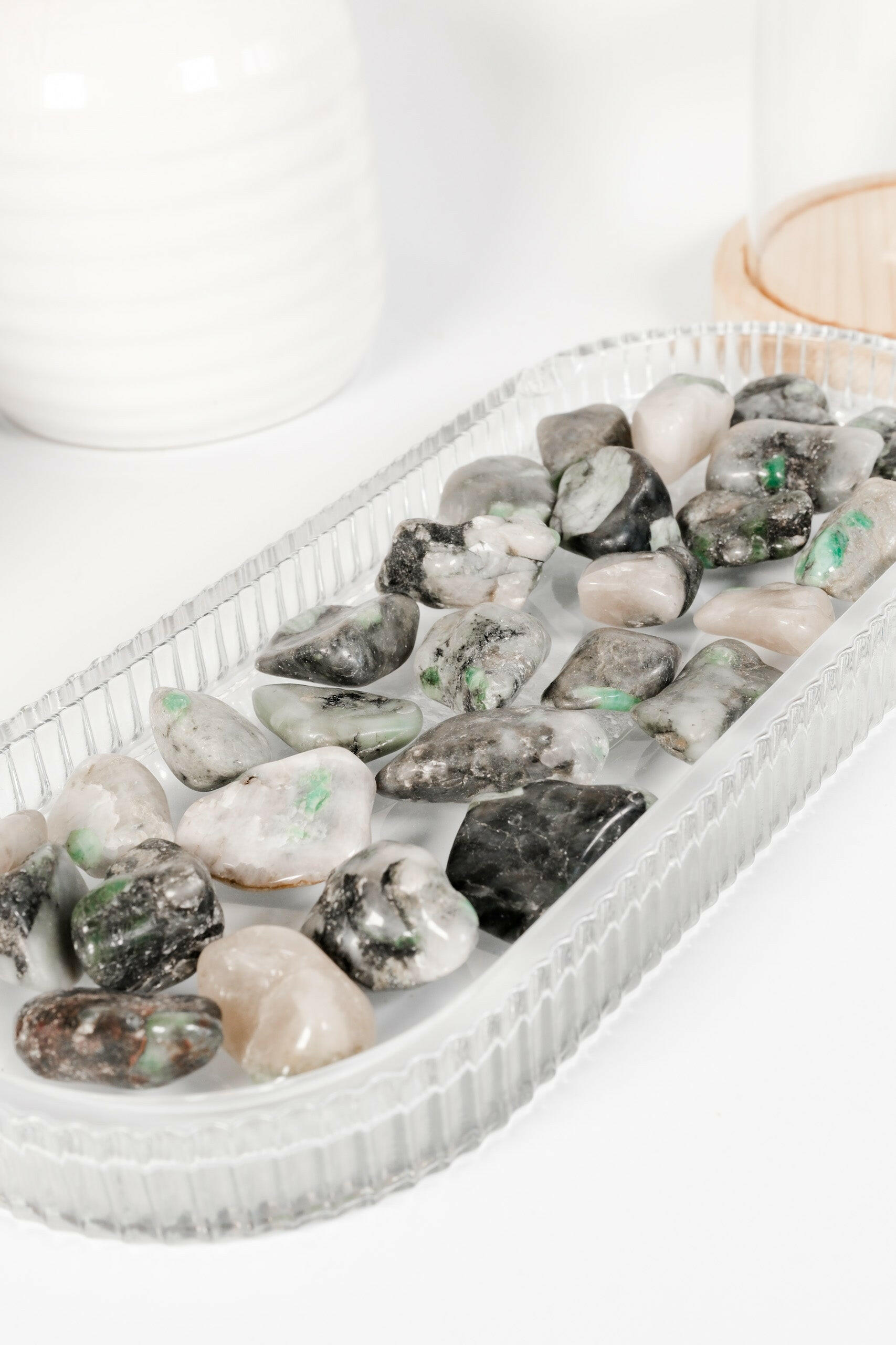 Emerald Tumble Healing Crystal.