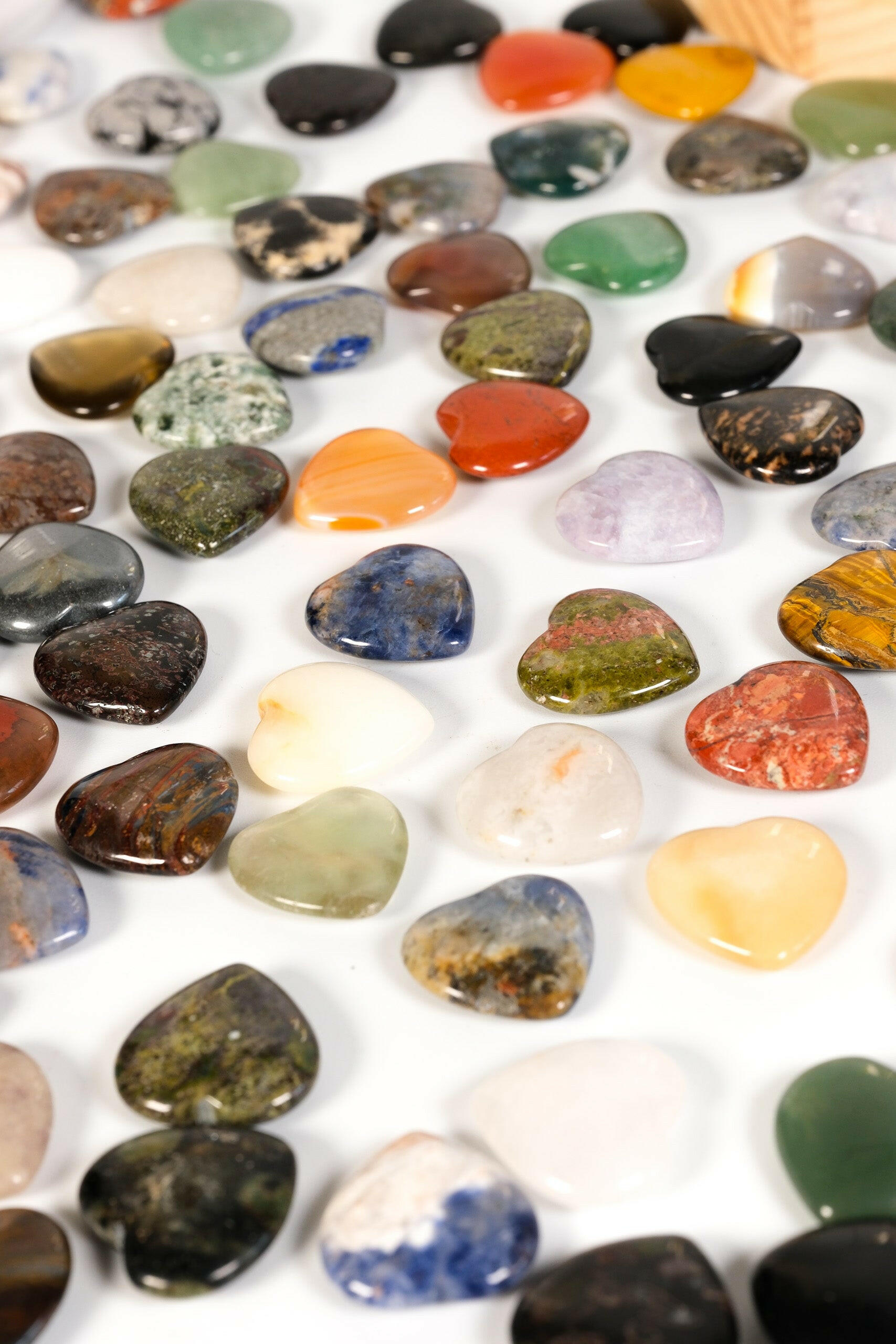 Mystery Mini Heart - Flat Healing Crystal.