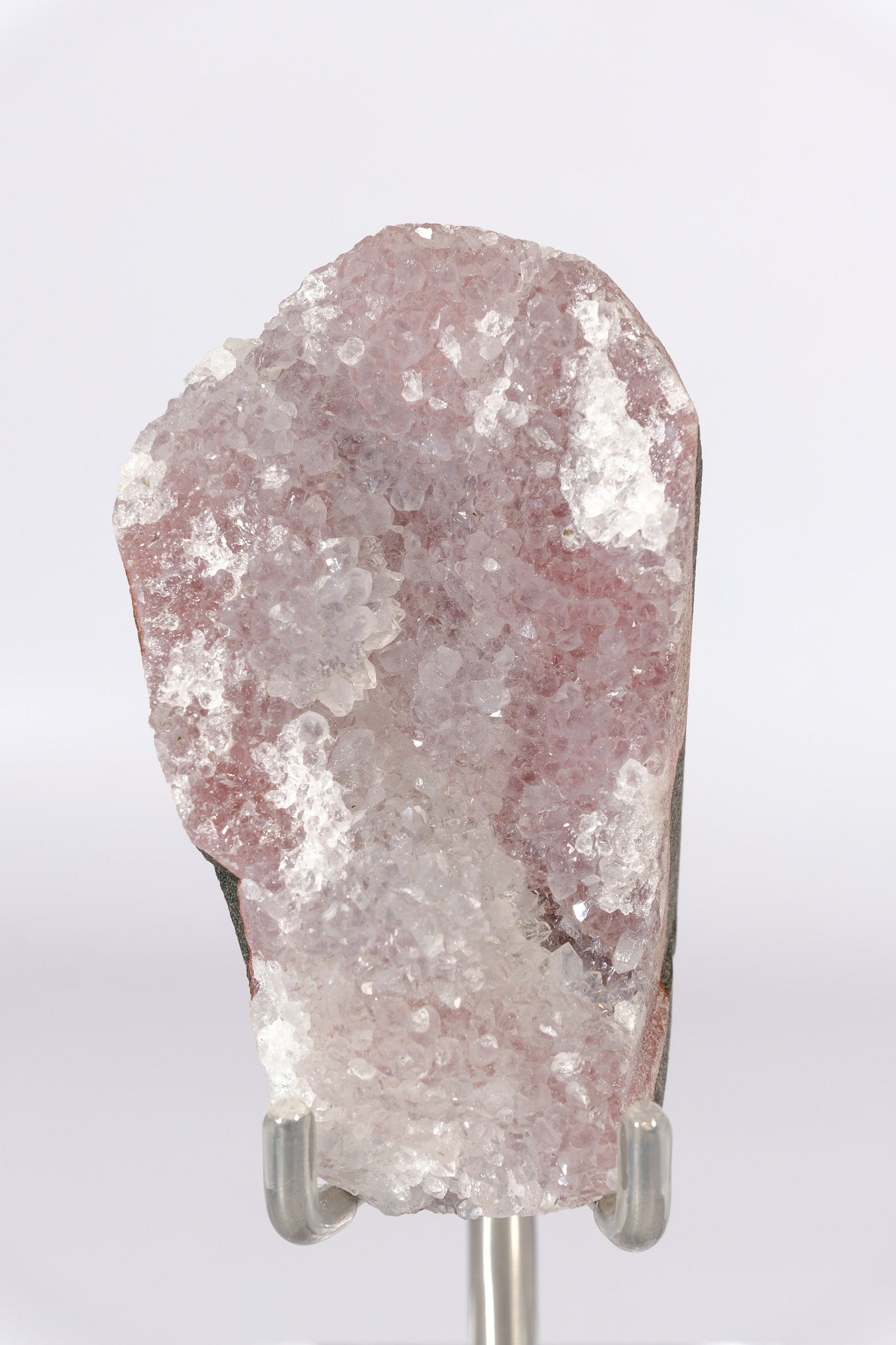 Pink Chalcedony / Quartz Cluster