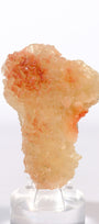 Hematite Coated Apophyllite on Stilbite Cluster