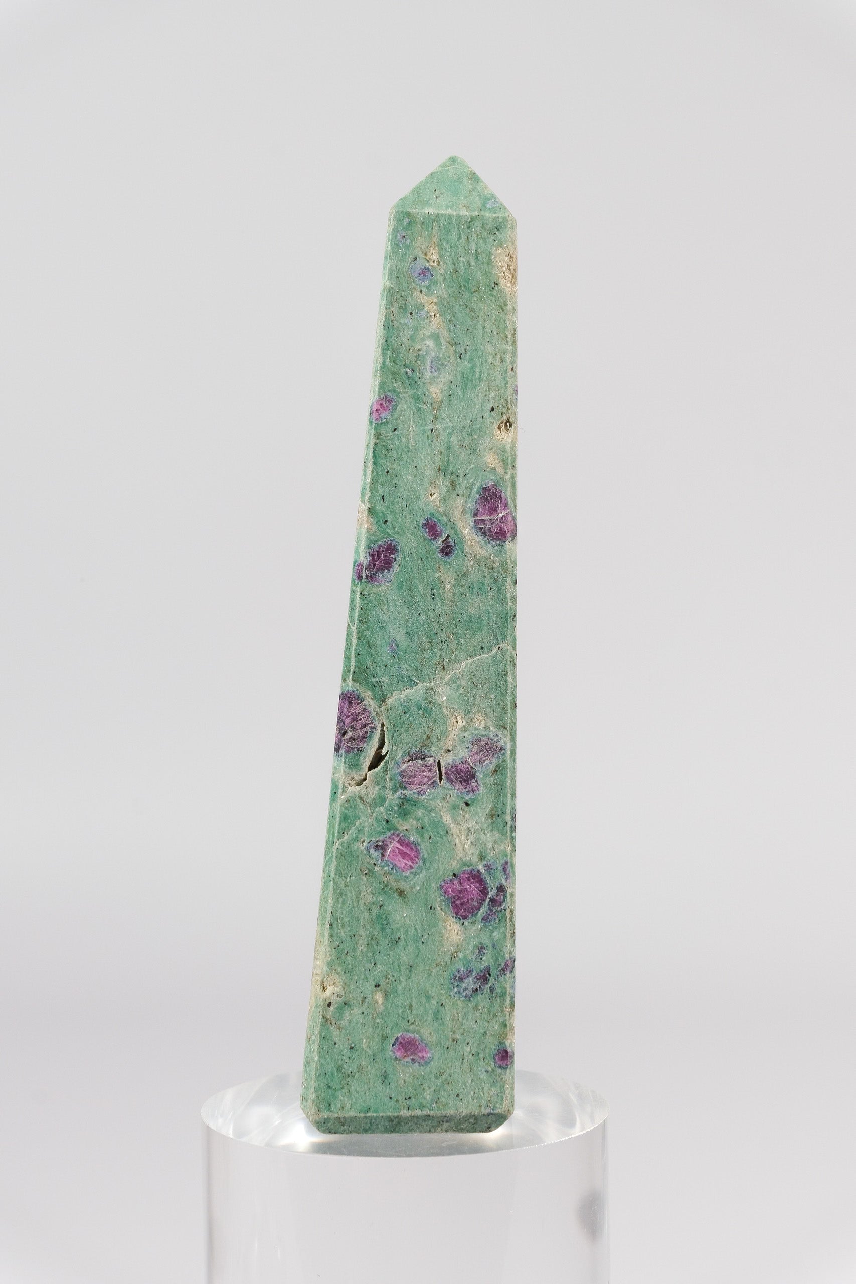 Ruby Fuchsite Tower