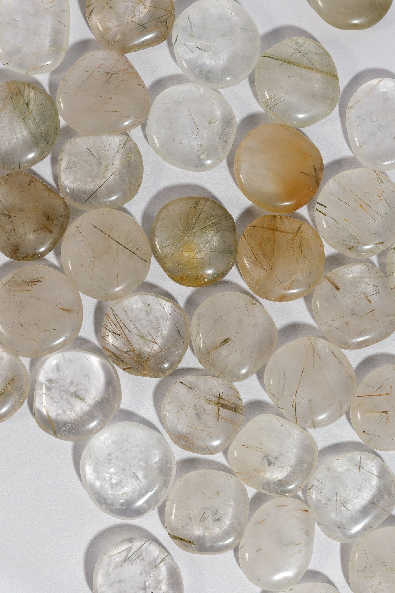 Multi Rutile Mini Flatstone