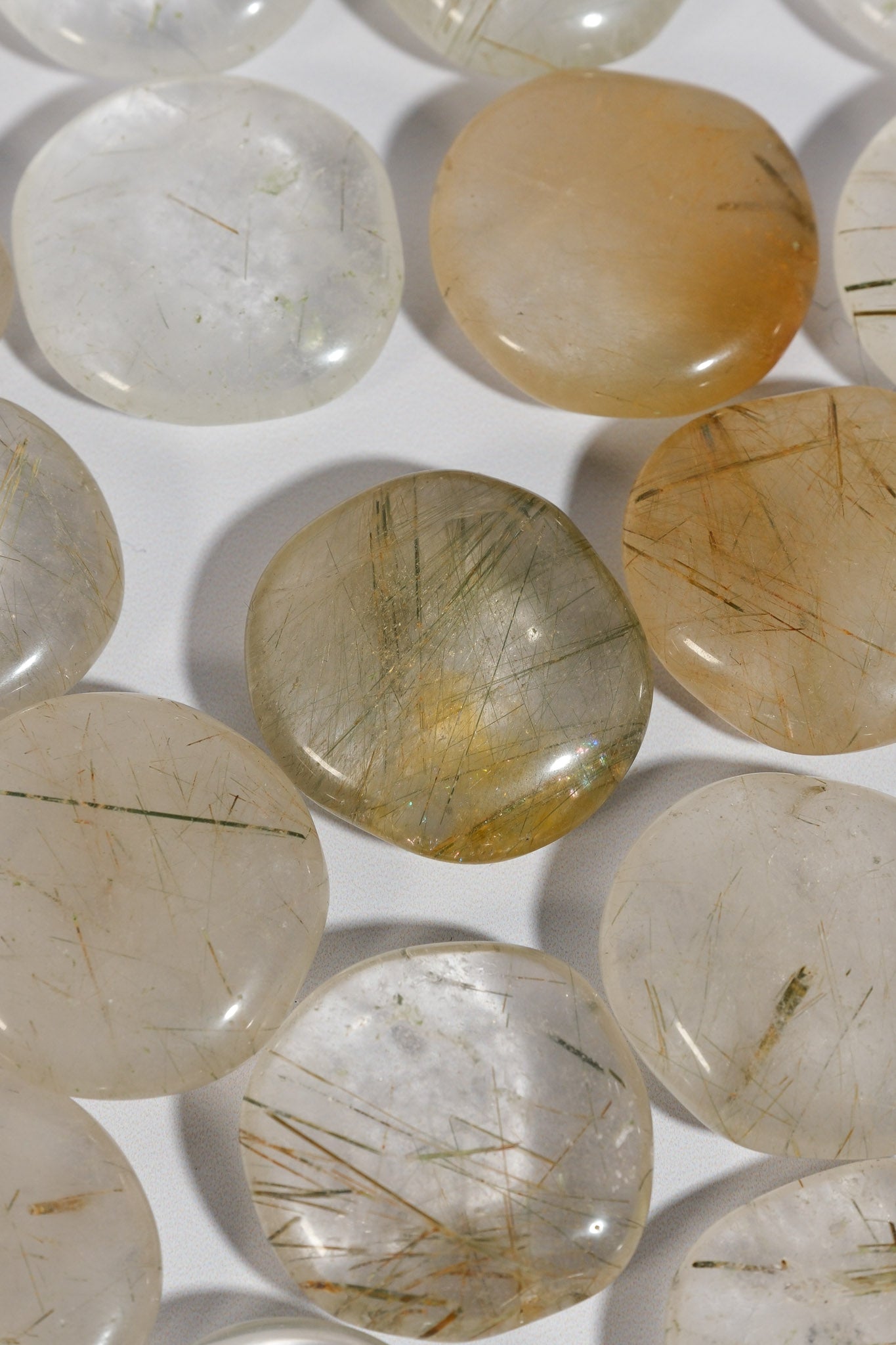 Multi Rutile Mini Flatstone
