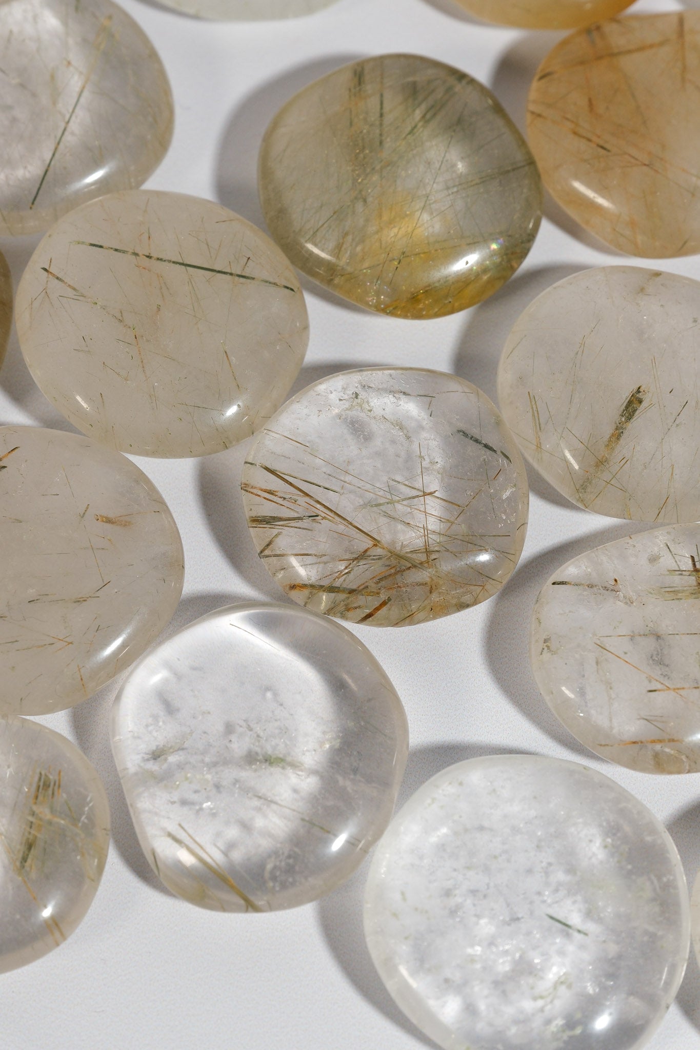 Multi Rutile Mini Flatstone