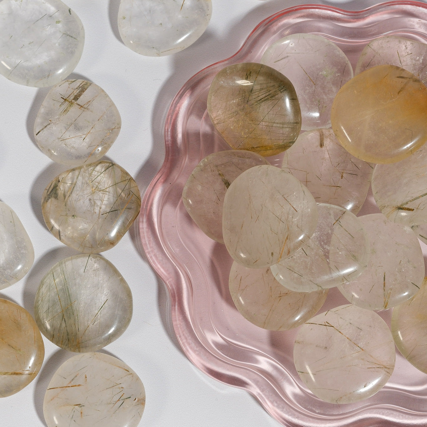 Multi Rutile Mini Flatstone