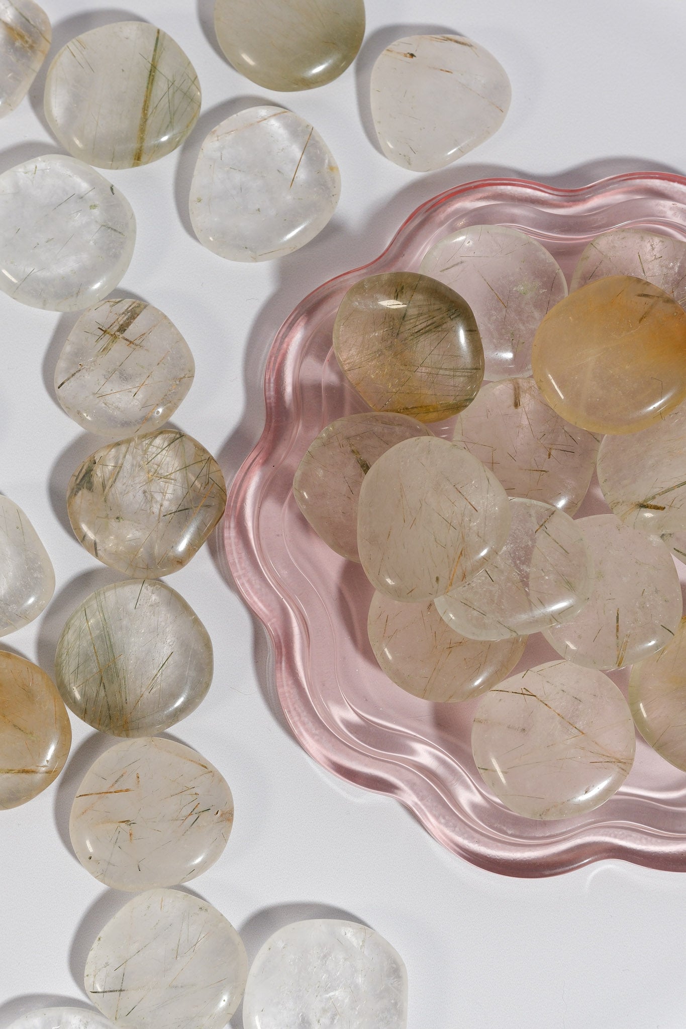 Multi Rutile Mini Flatstone