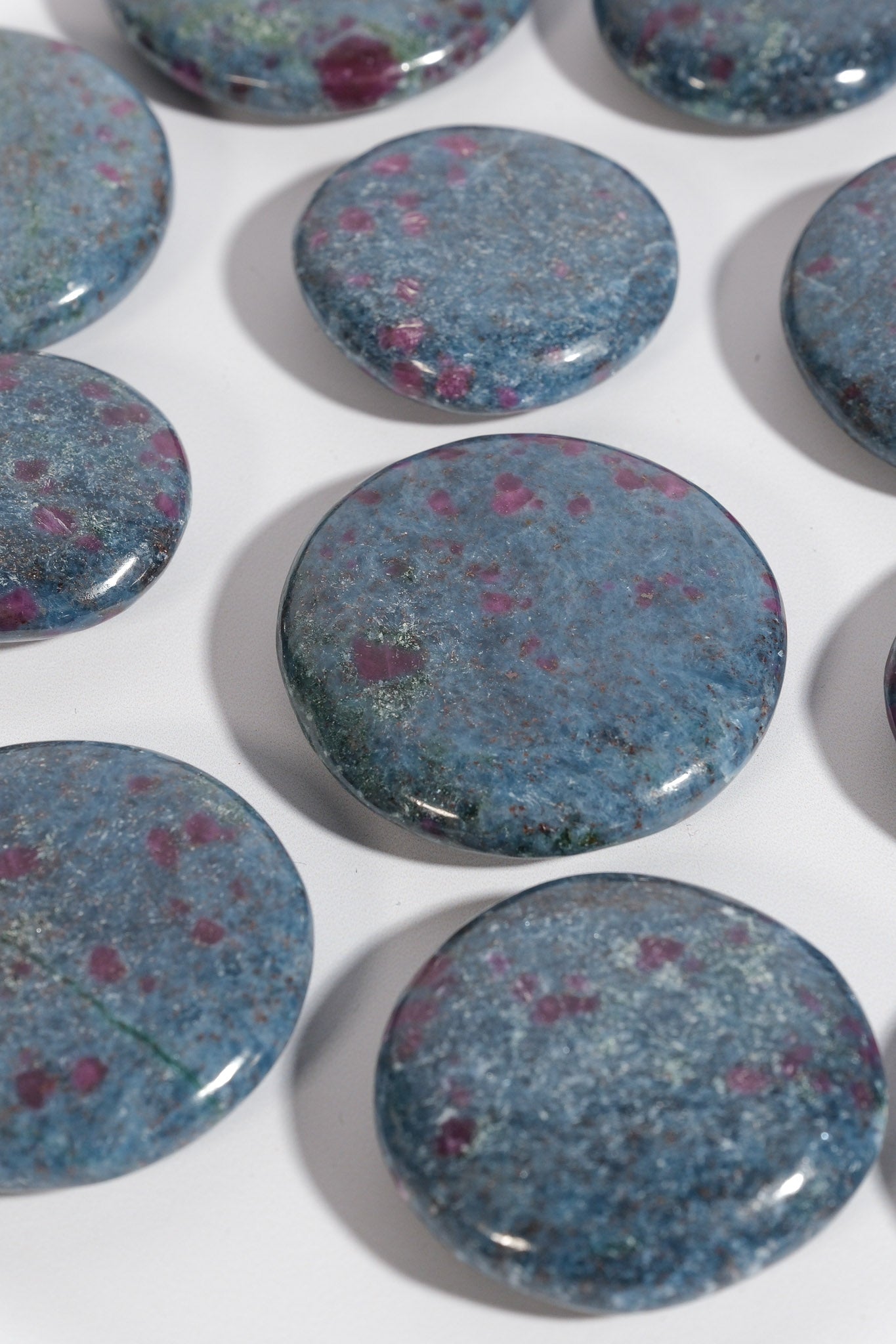 Ruby Kyanite Flatstone