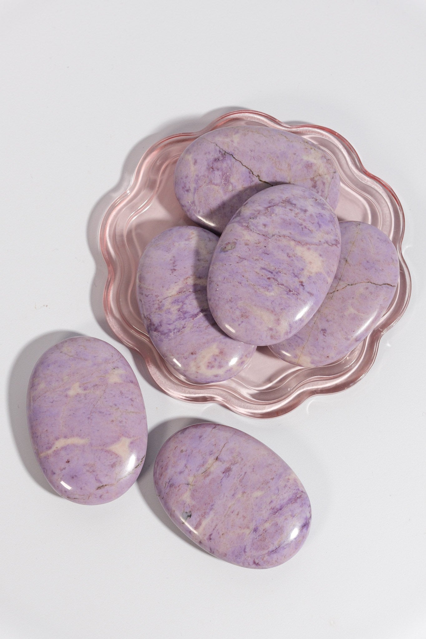 Purple Jade Palmstone