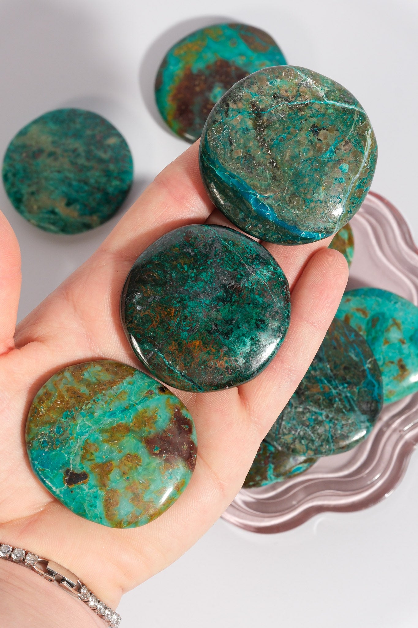 Chrysocolla Flatstone
